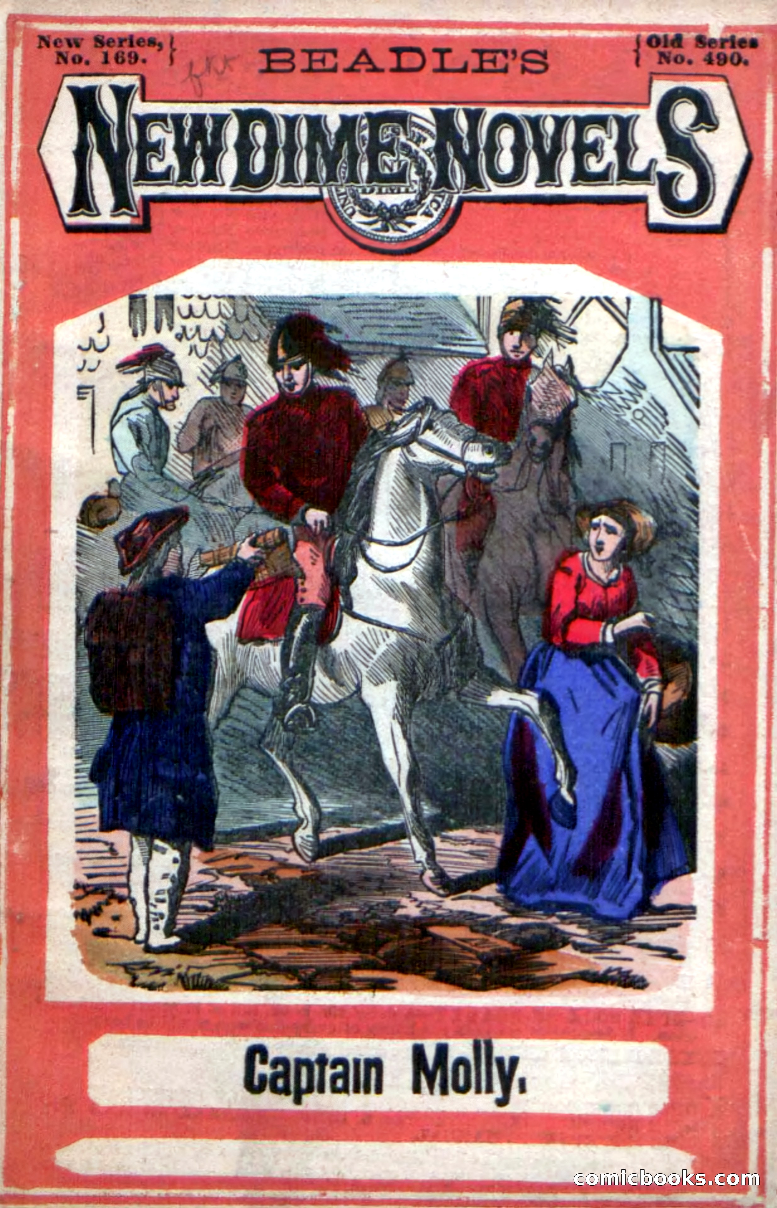 Beadle's New Dime Novels: Captain Molly — page 1 of 100