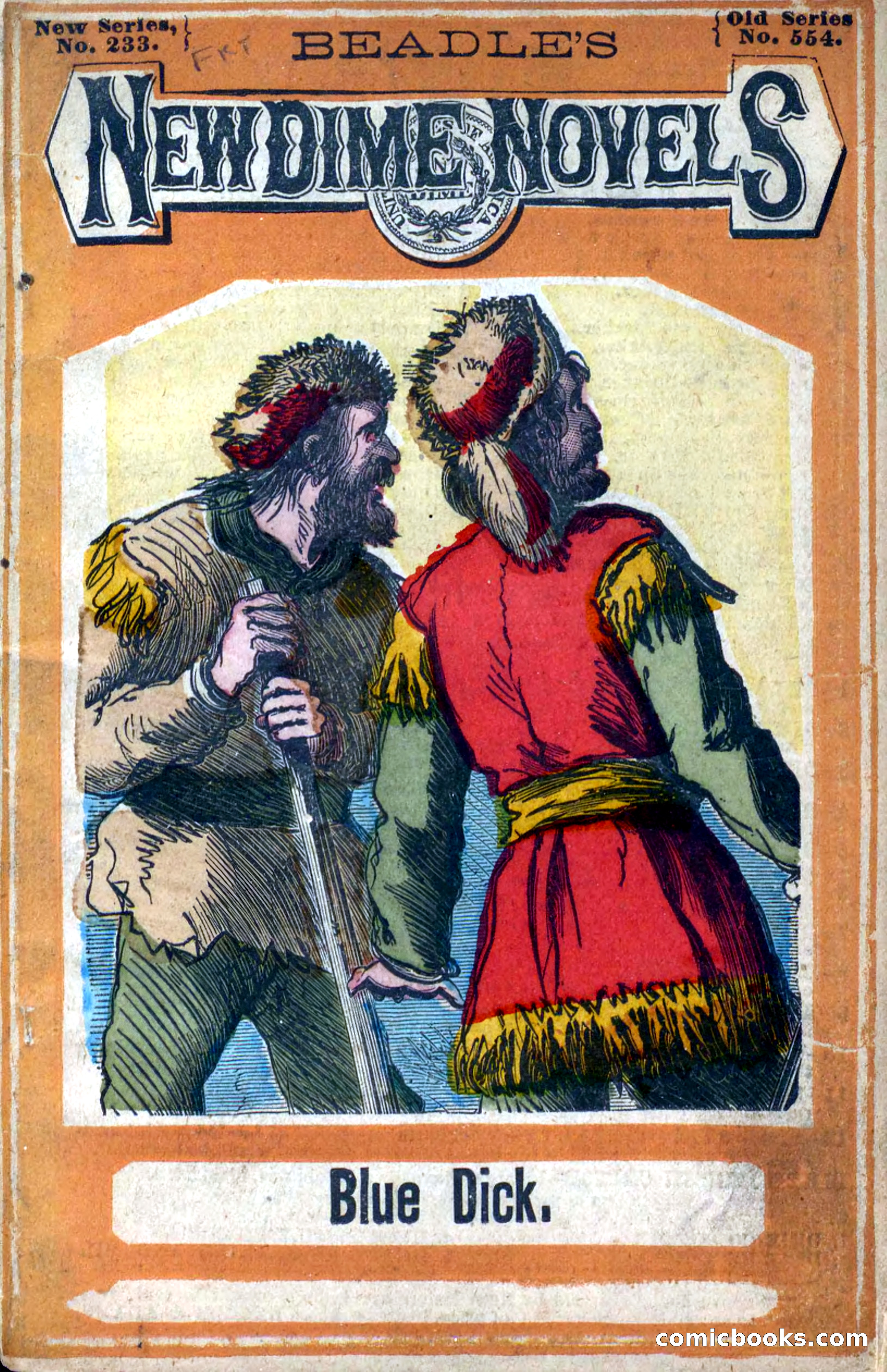 Beadle's New Dime Novels: Blue Dick — page 1 of 100