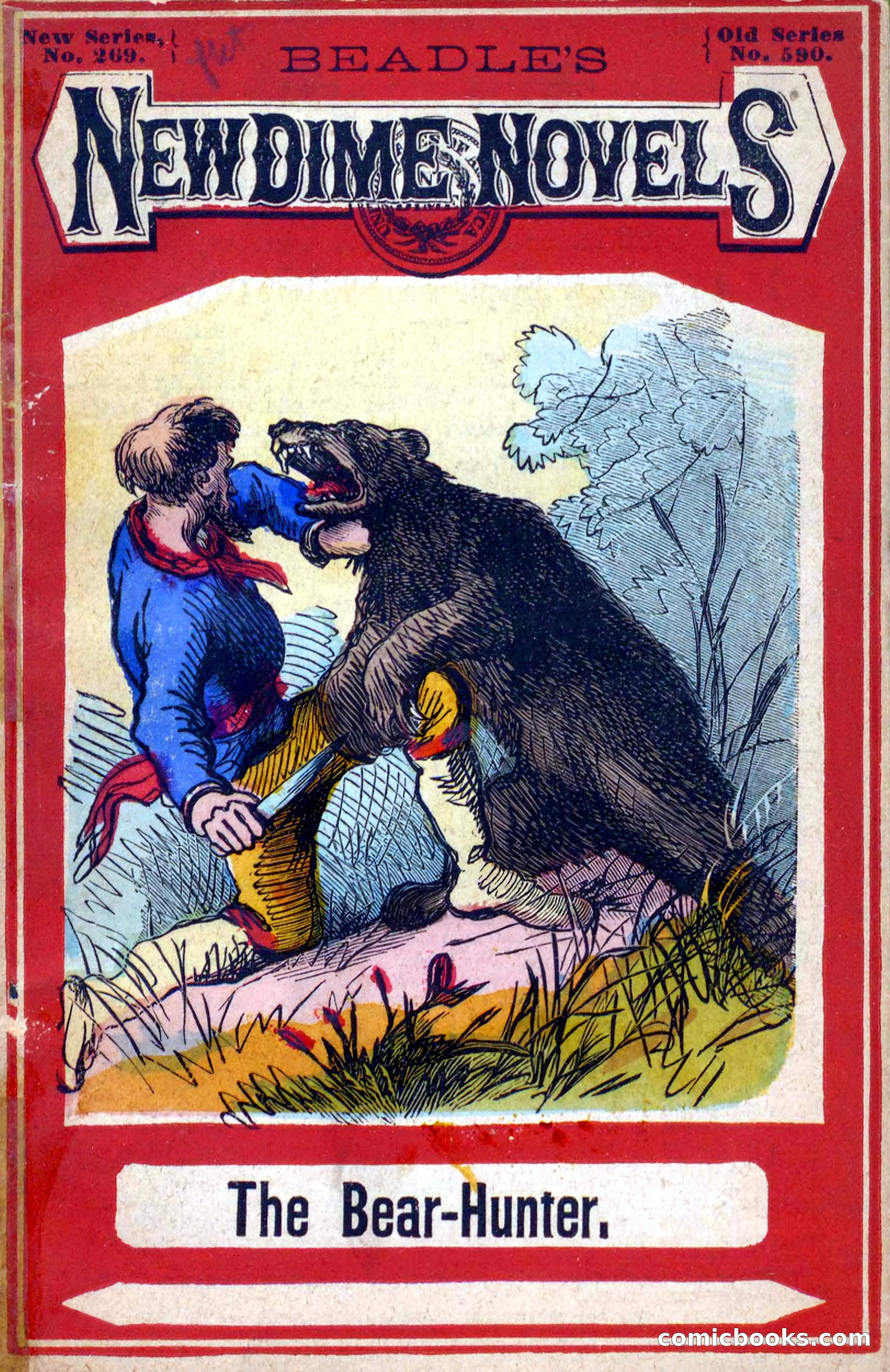 Beadle's Dime Novels: The Bear-Hunter — page 1 of 100