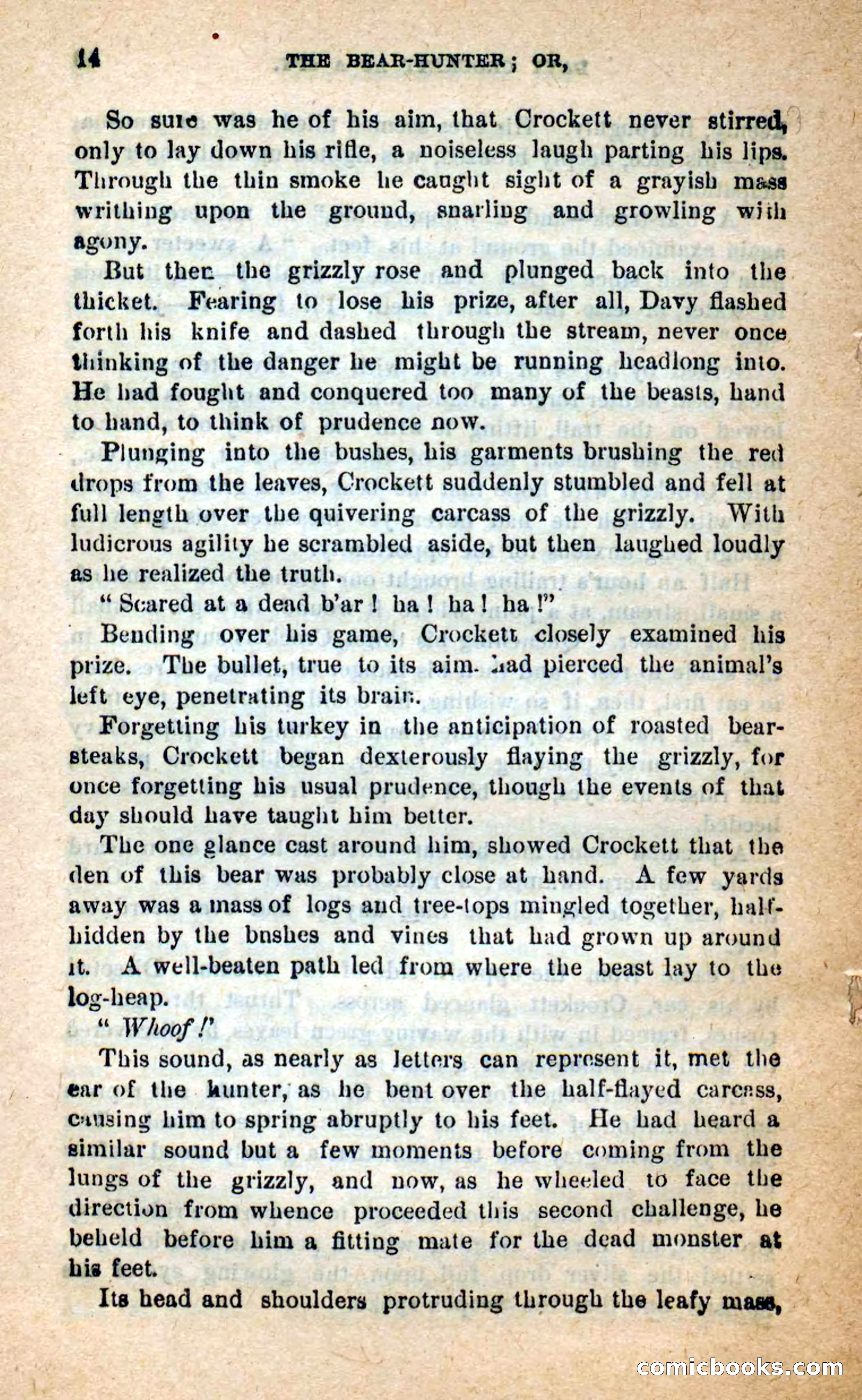 Beadle's Dime Novels: The Bear-Hunter — page 10 of 100
