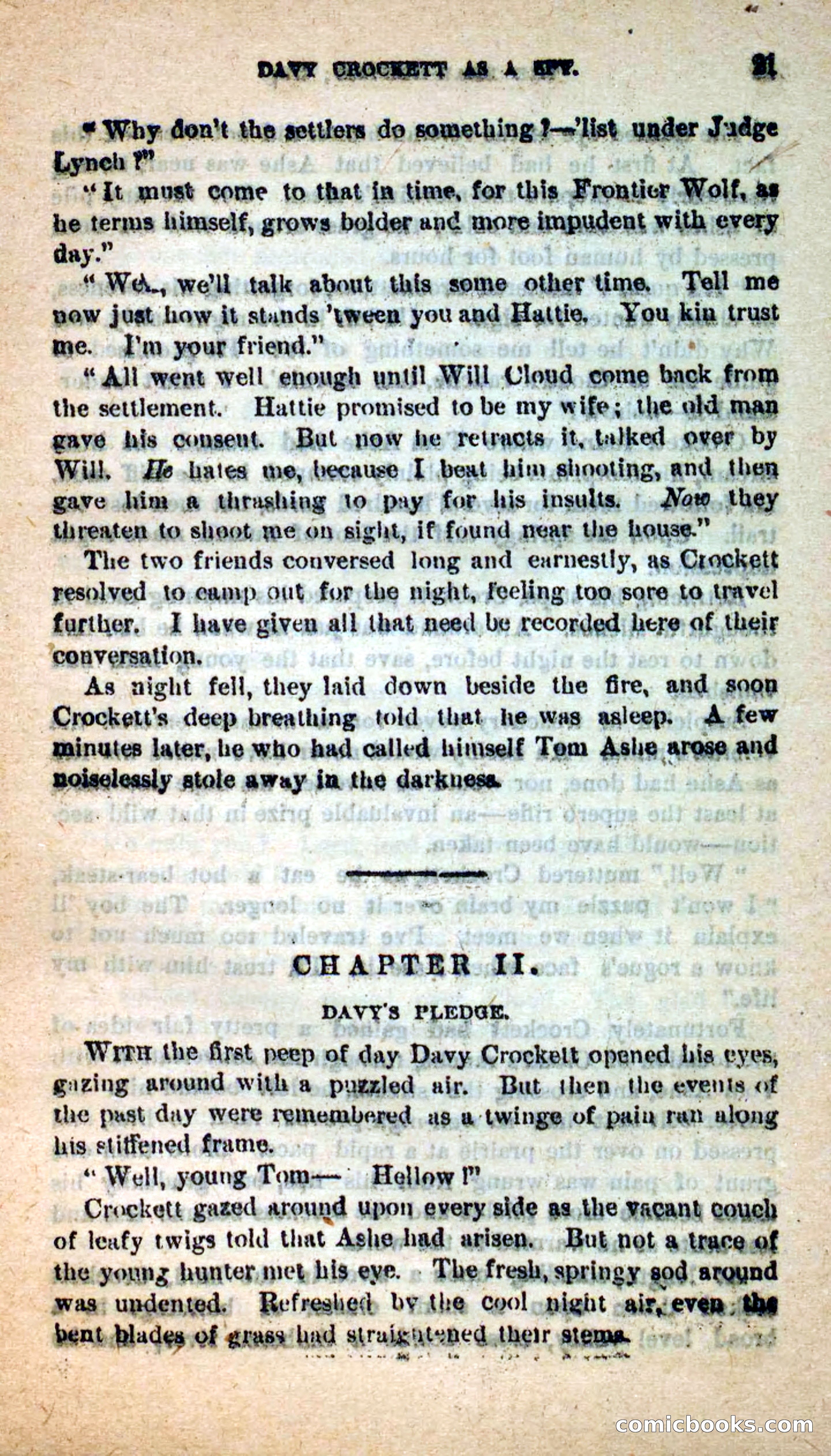 Beadle's Dime Novels: The Bear-Hunter — page 17 of 100