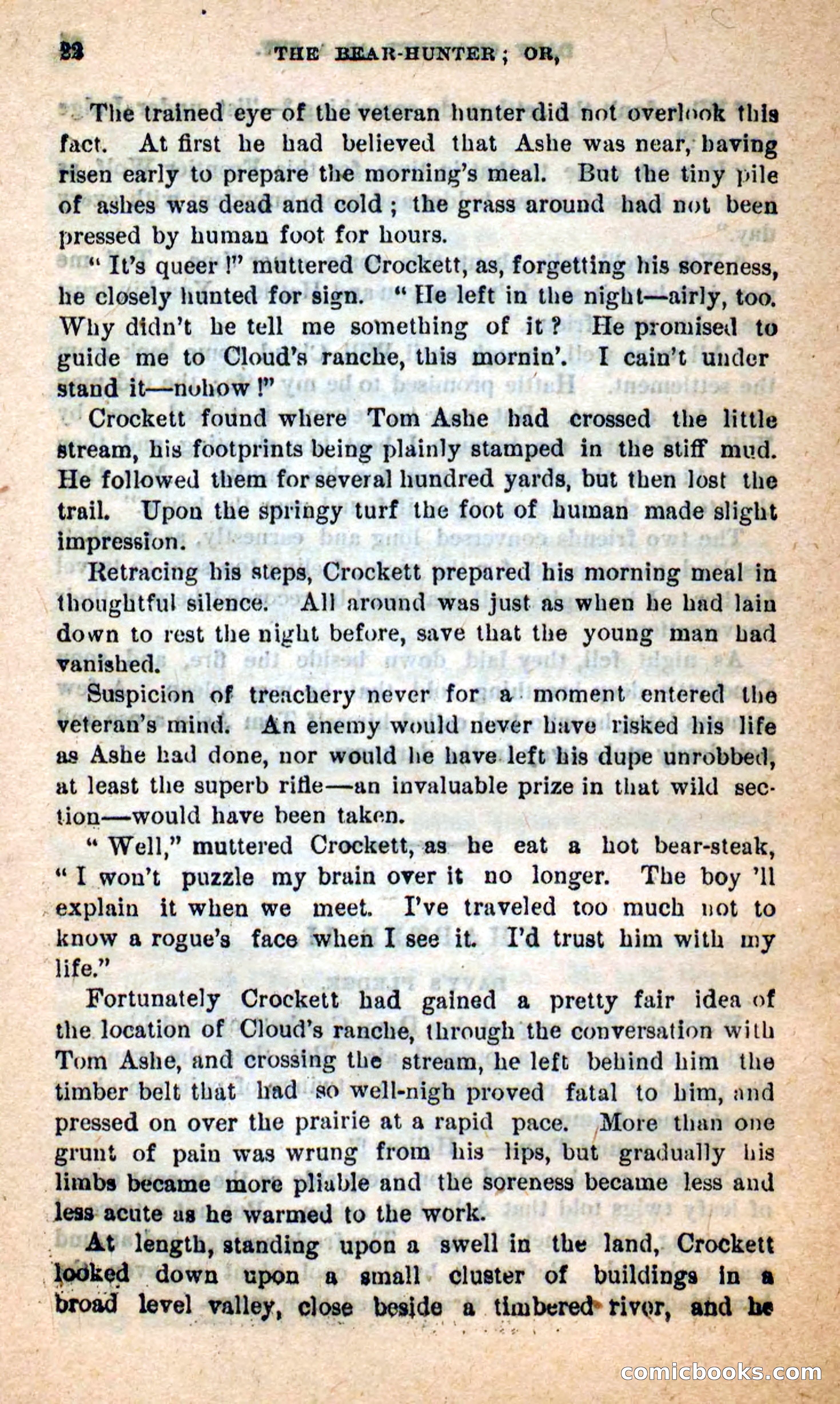 Beadle's Dime Novels: The Bear-Hunter — page 18 of 100