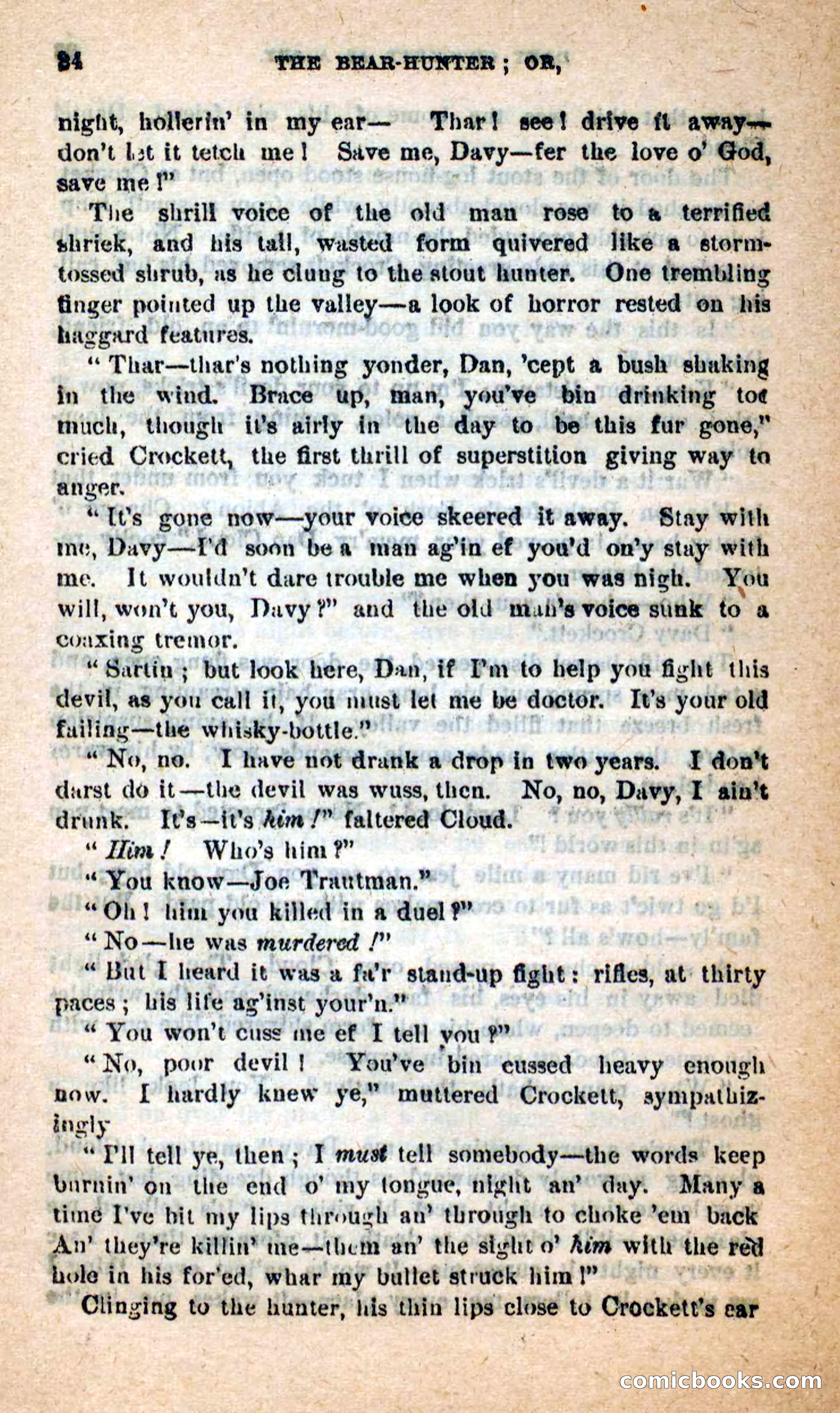 Beadle's Dime Novels: The Bear-Hunter — page 20 of 100