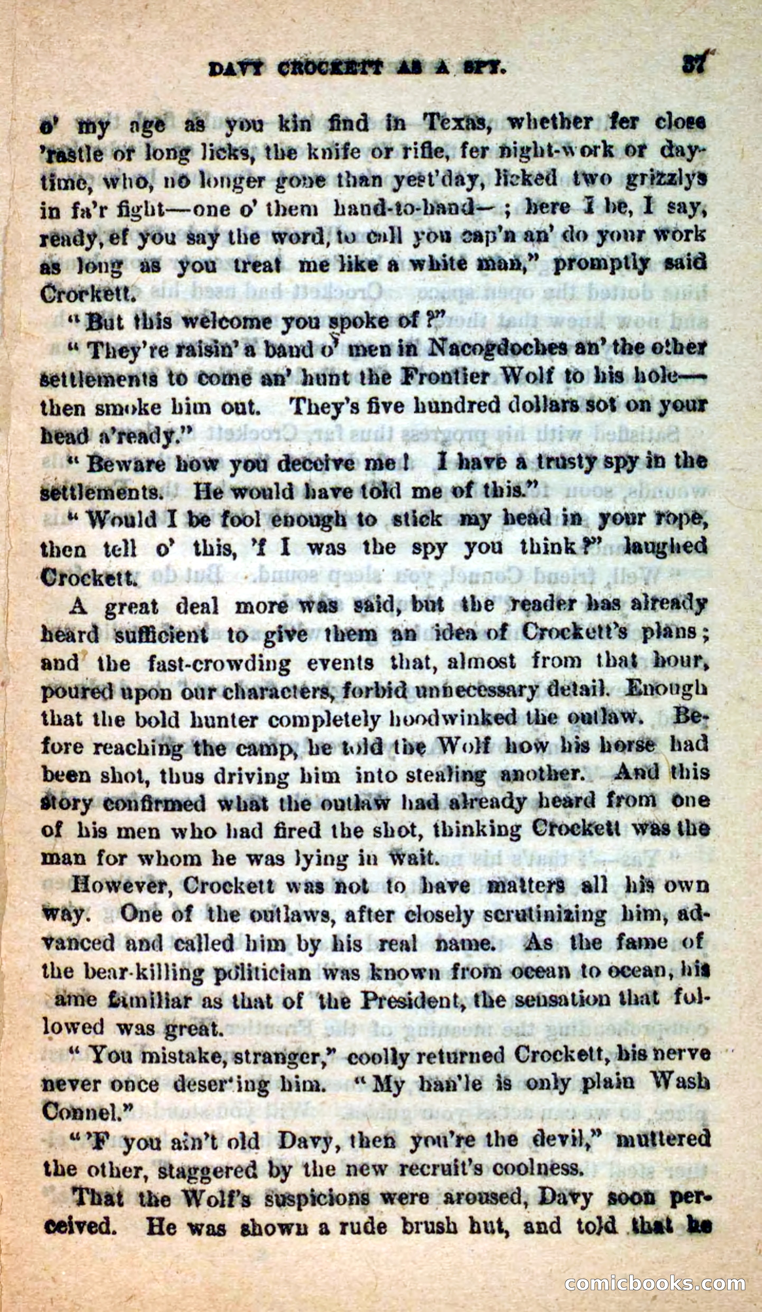 Beadle's Dime Novels: The Bear-Hunter — page 33 of 100