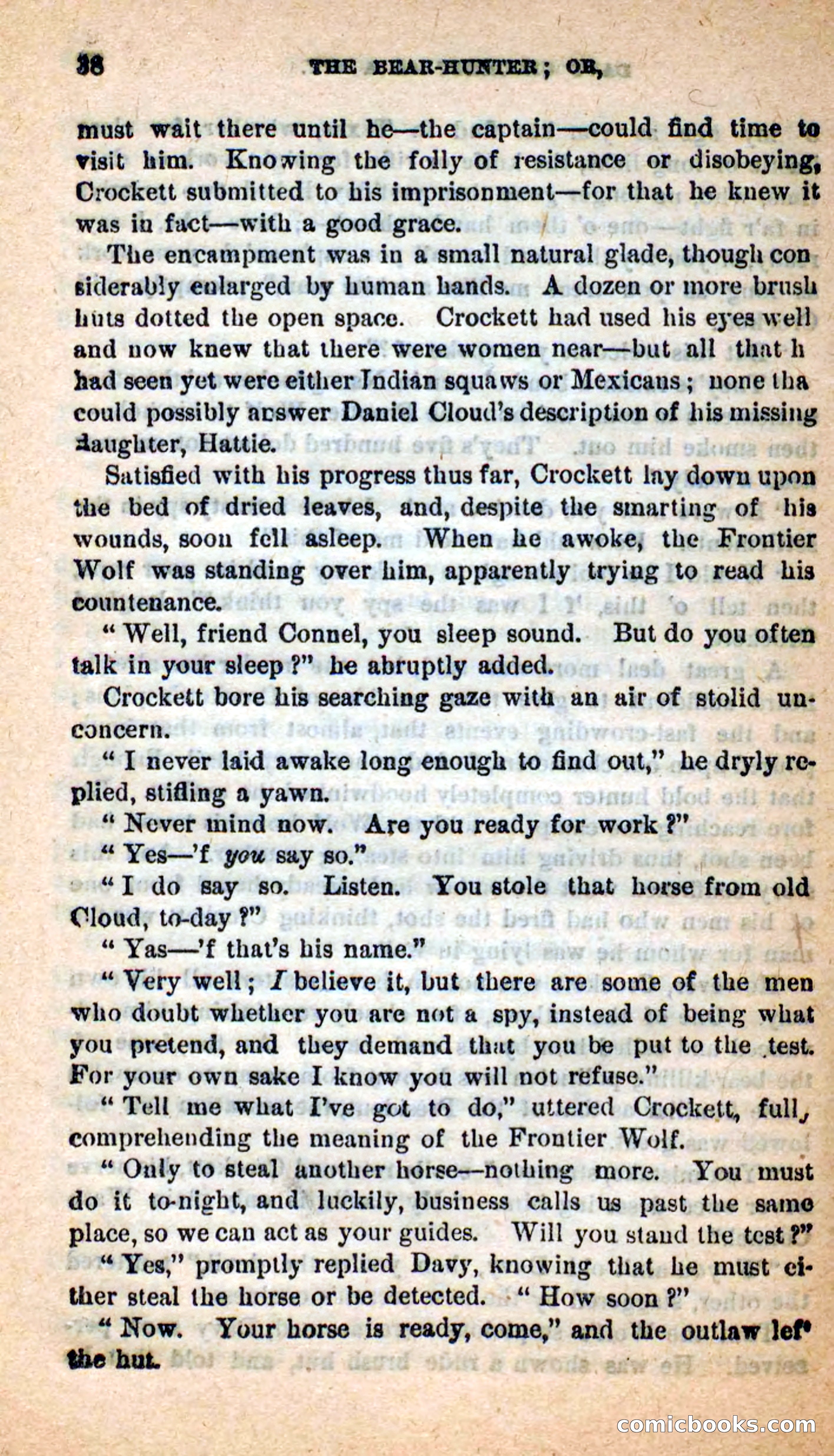 Beadle's Dime Novels: The Bear-Hunter — page 34 of 100