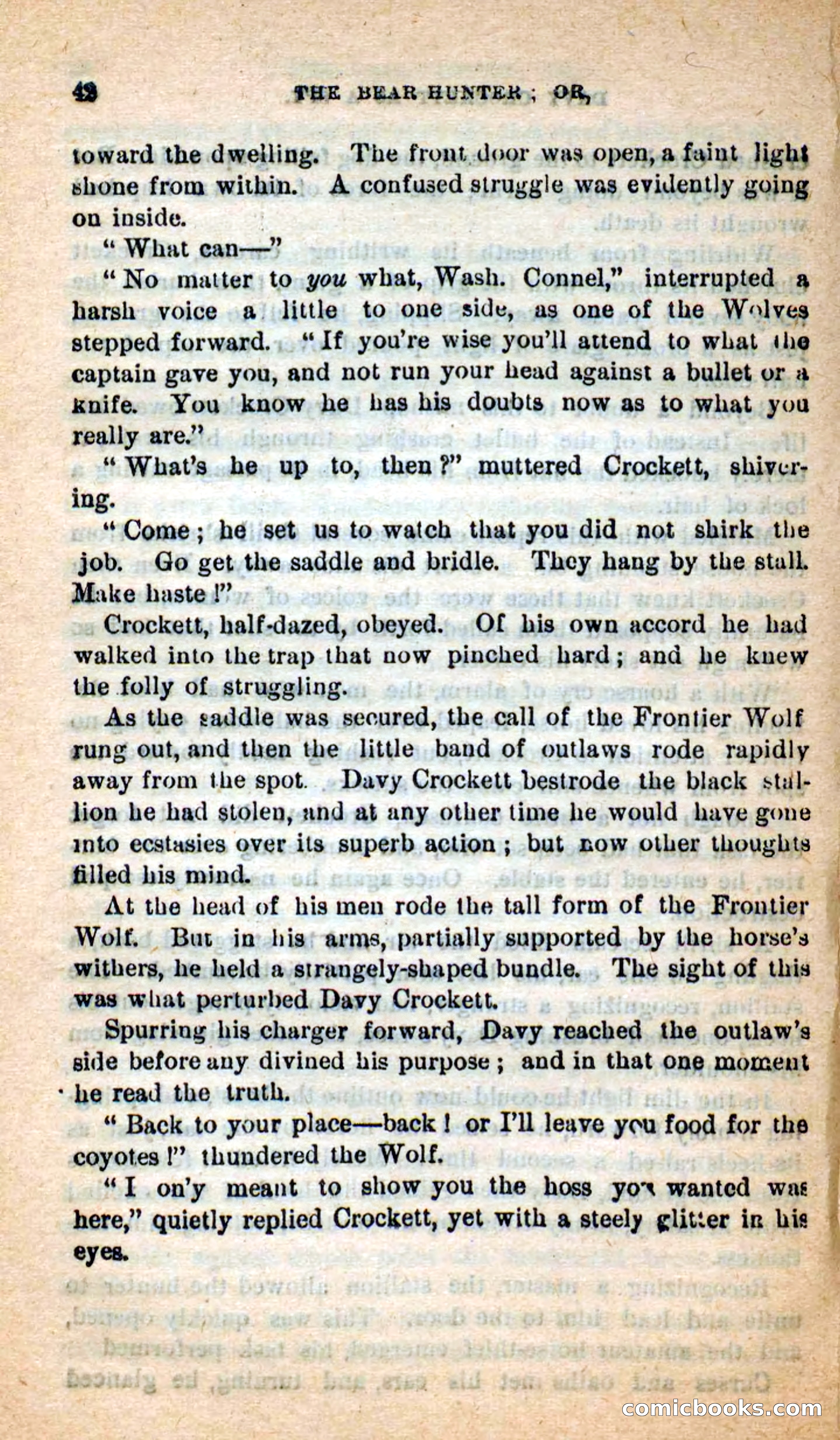 Beadle's Dime Novels: The Bear-Hunter — page 38 of 100