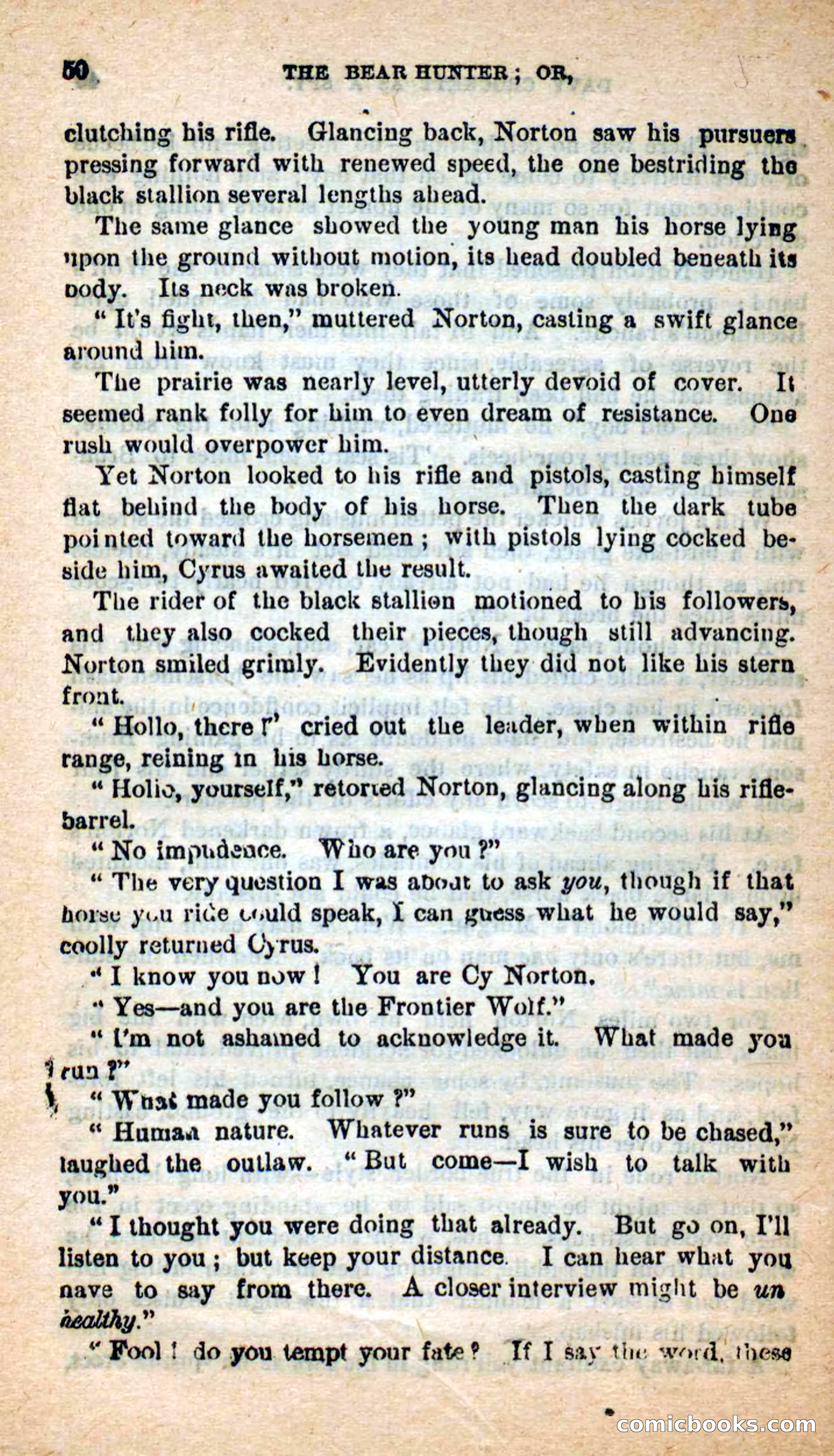 Beadle's Dime Novels: The Bear-Hunter — page 46 of 100