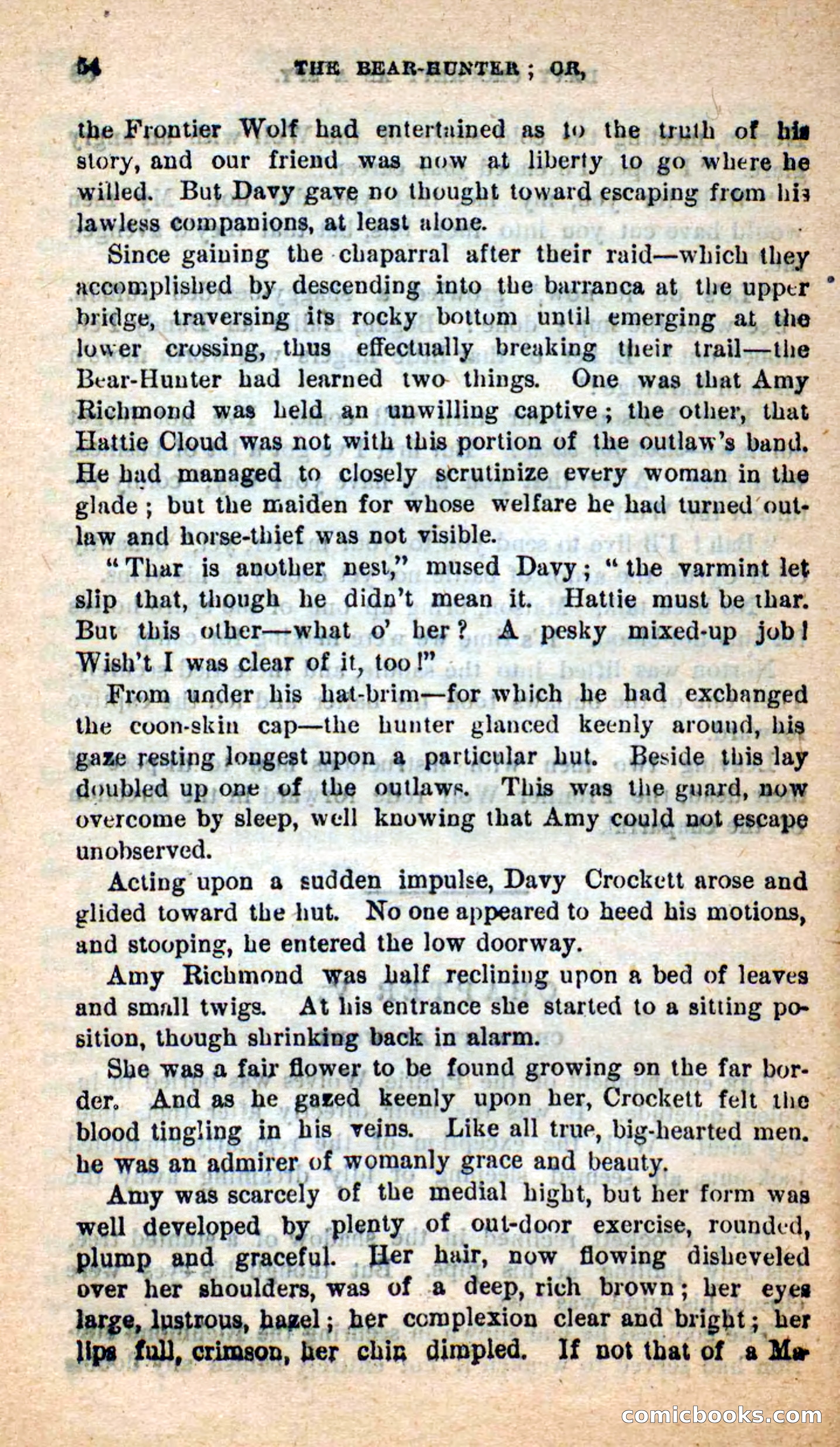 Beadle's Dime Novels: The Bear-Hunter — page 50 of 100