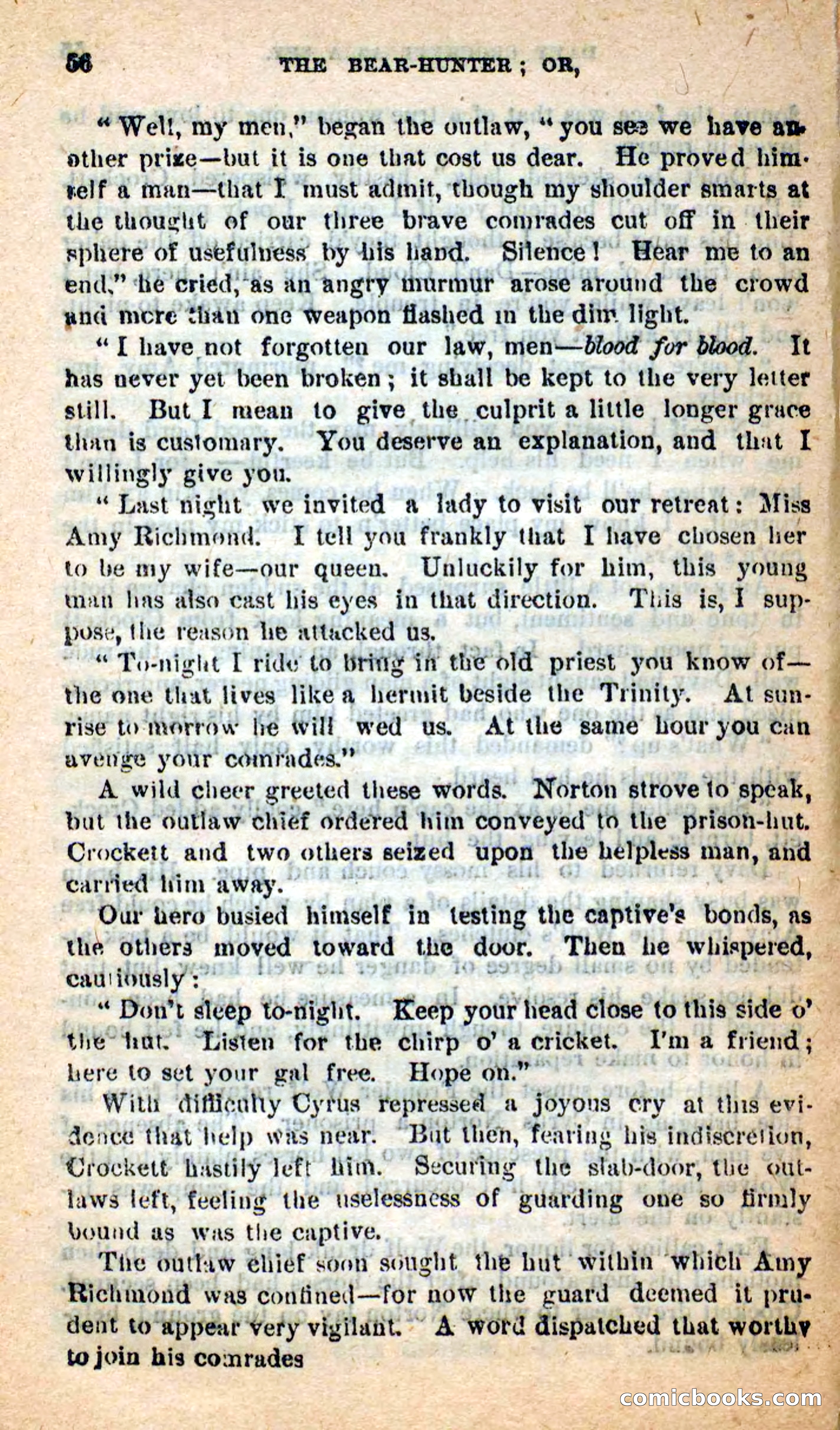 Beadle's Dime Novels: The Bear-Hunter — page 52 of 100