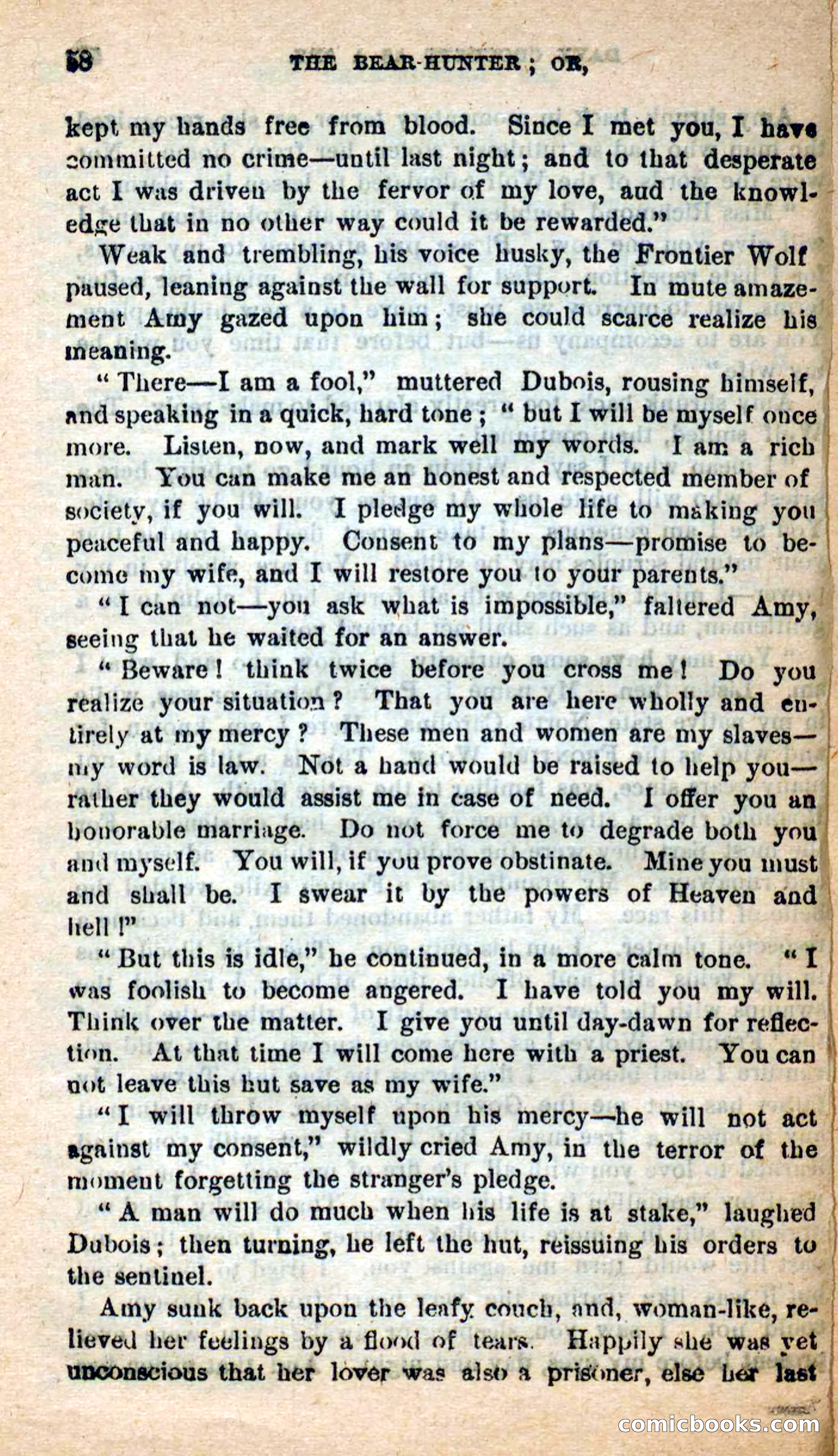 Beadle's Dime Novels: The Bear-Hunter — page 54 of 100