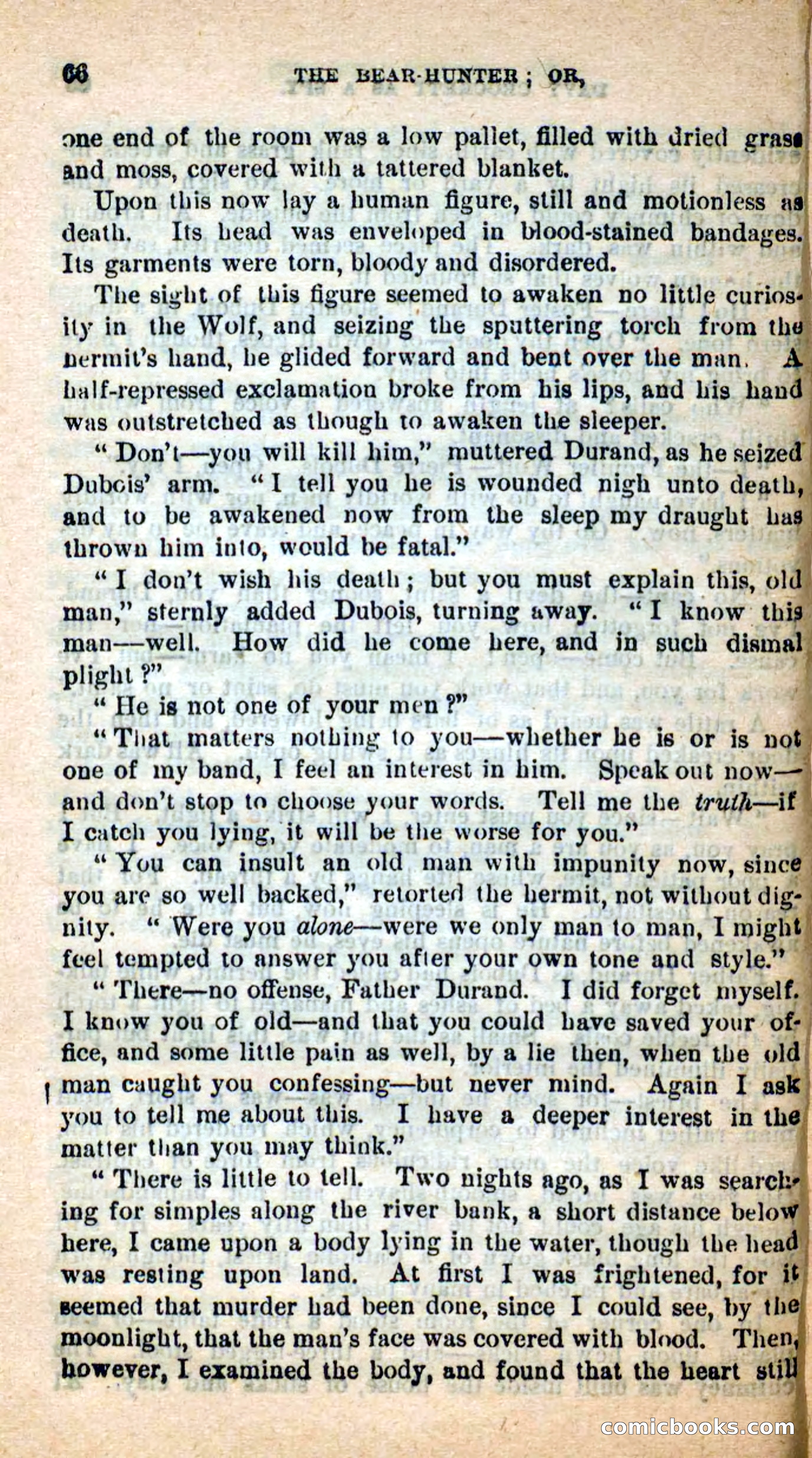Beadle's Dime Novels: The Bear-Hunter — page 62 of 100