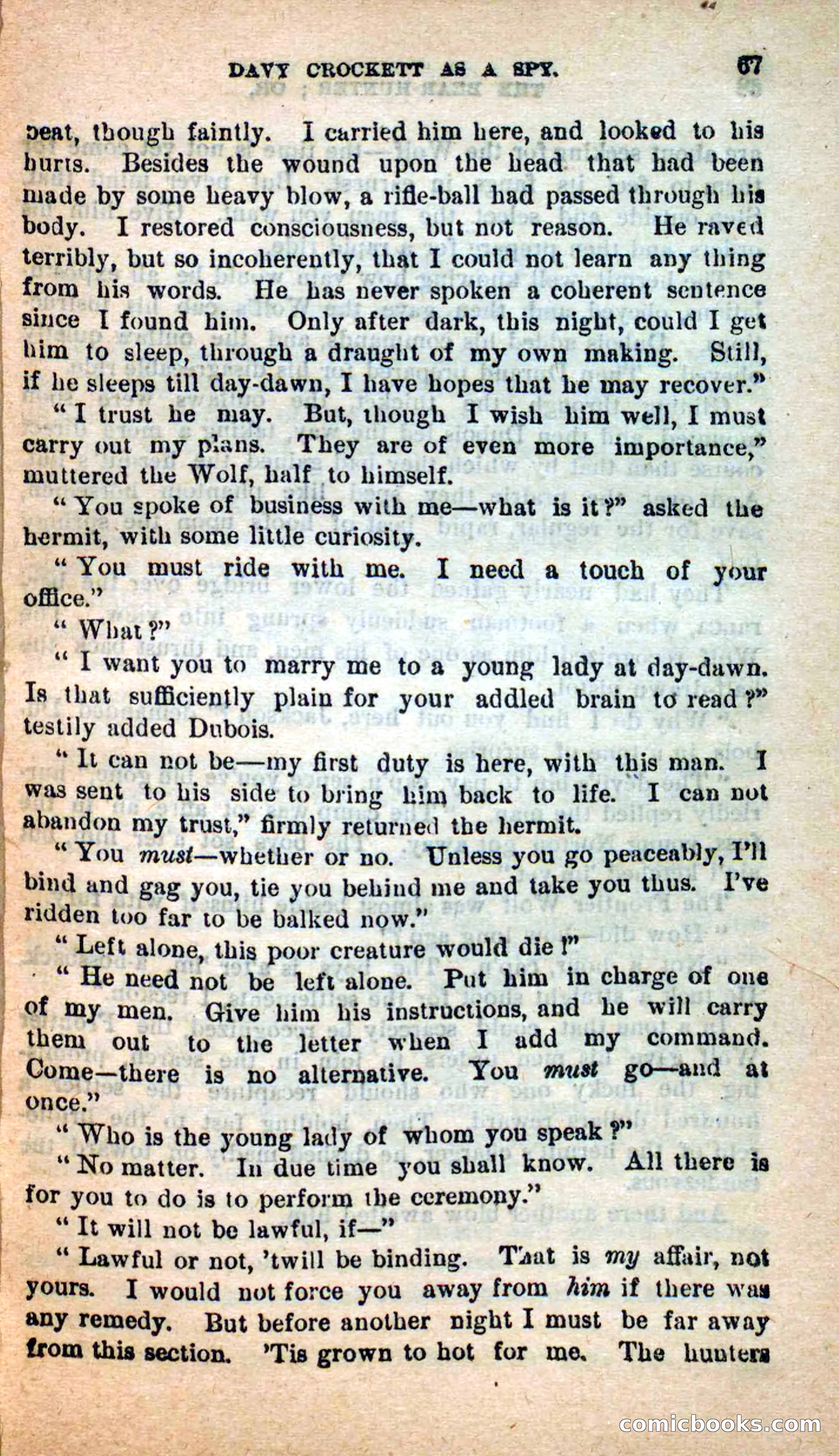 Beadle's Dime Novels: The Bear-Hunter — page 63 of 100