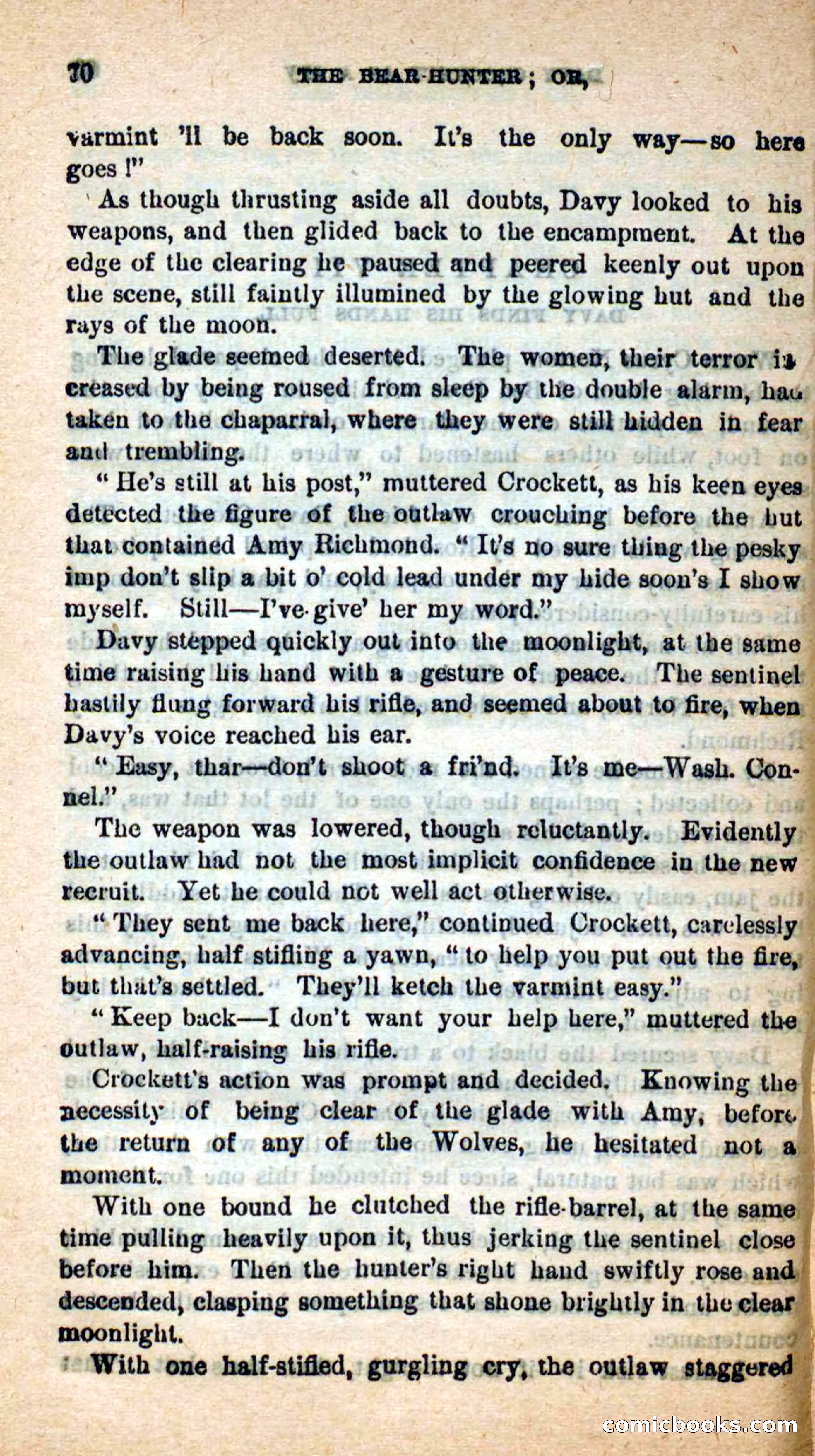 Beadle's Dime Novels: The Bear-Hunter — page 66 of 100