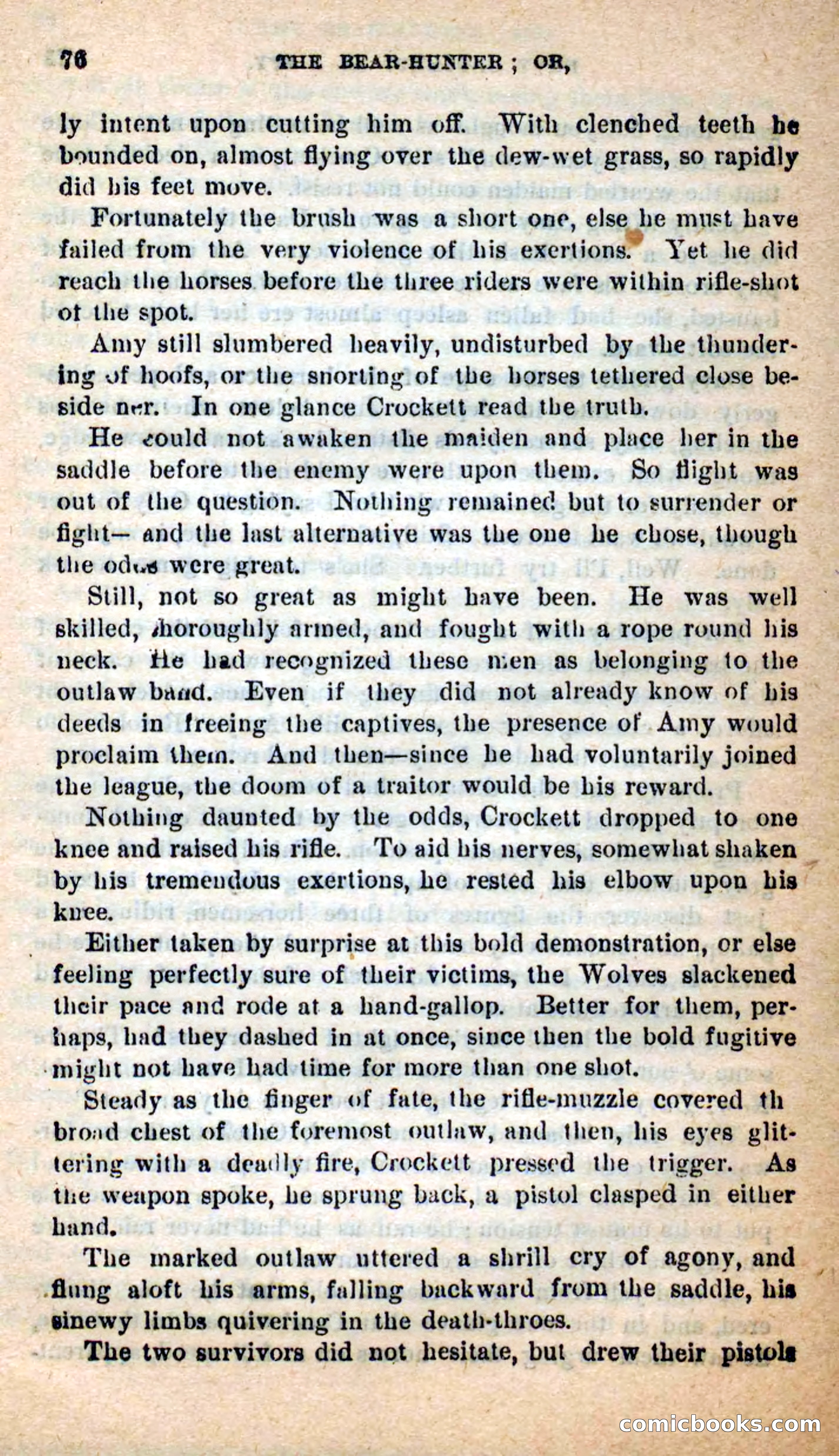 Beadle's Dime Novels: The Bear-Hunter — page 72 of 100