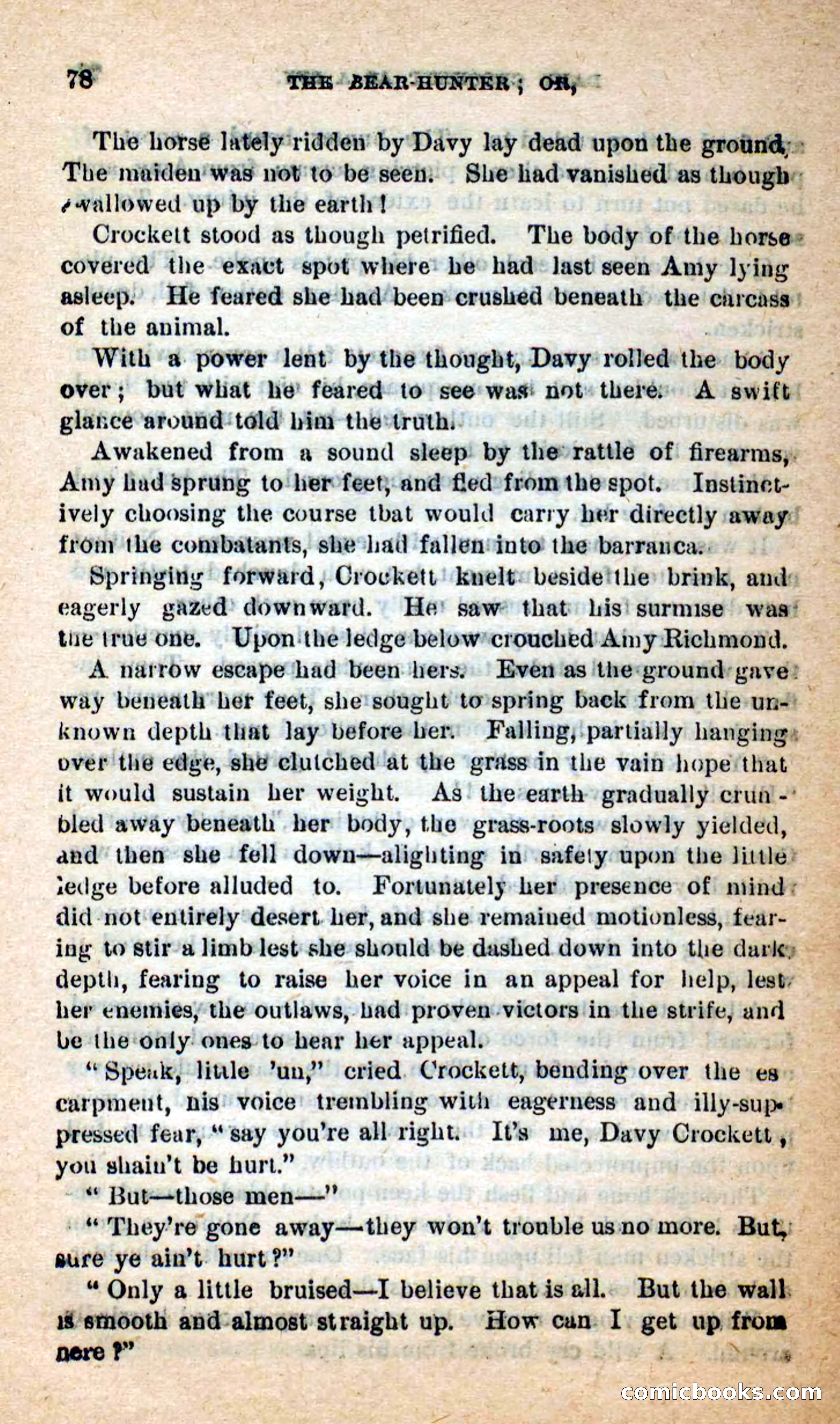 Beadle's Dime Novels: The Bear-Hunter — page 74 of 100
