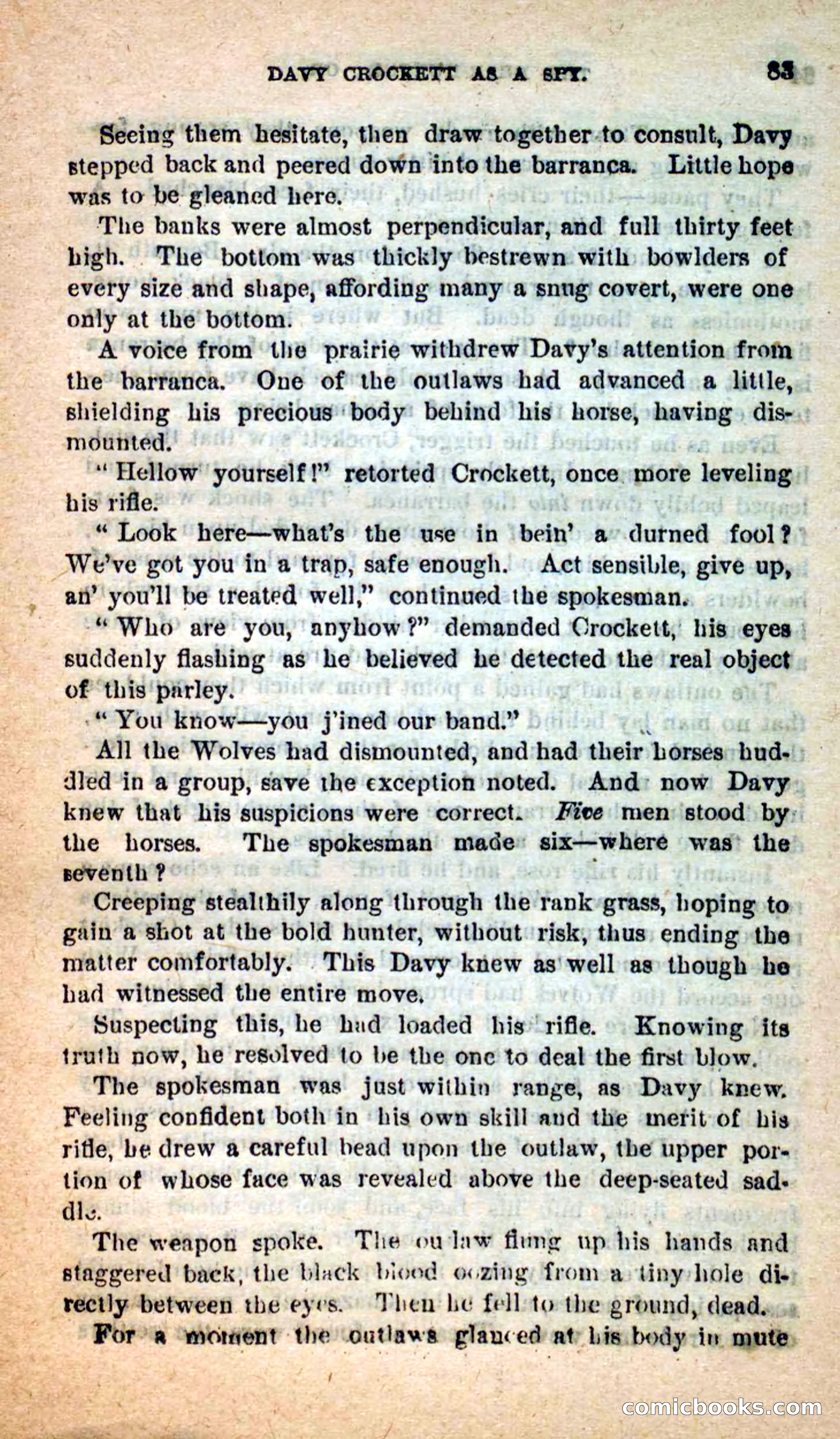 Beadle's Dime Novels: The Bear-Hunter — page 79 of 100