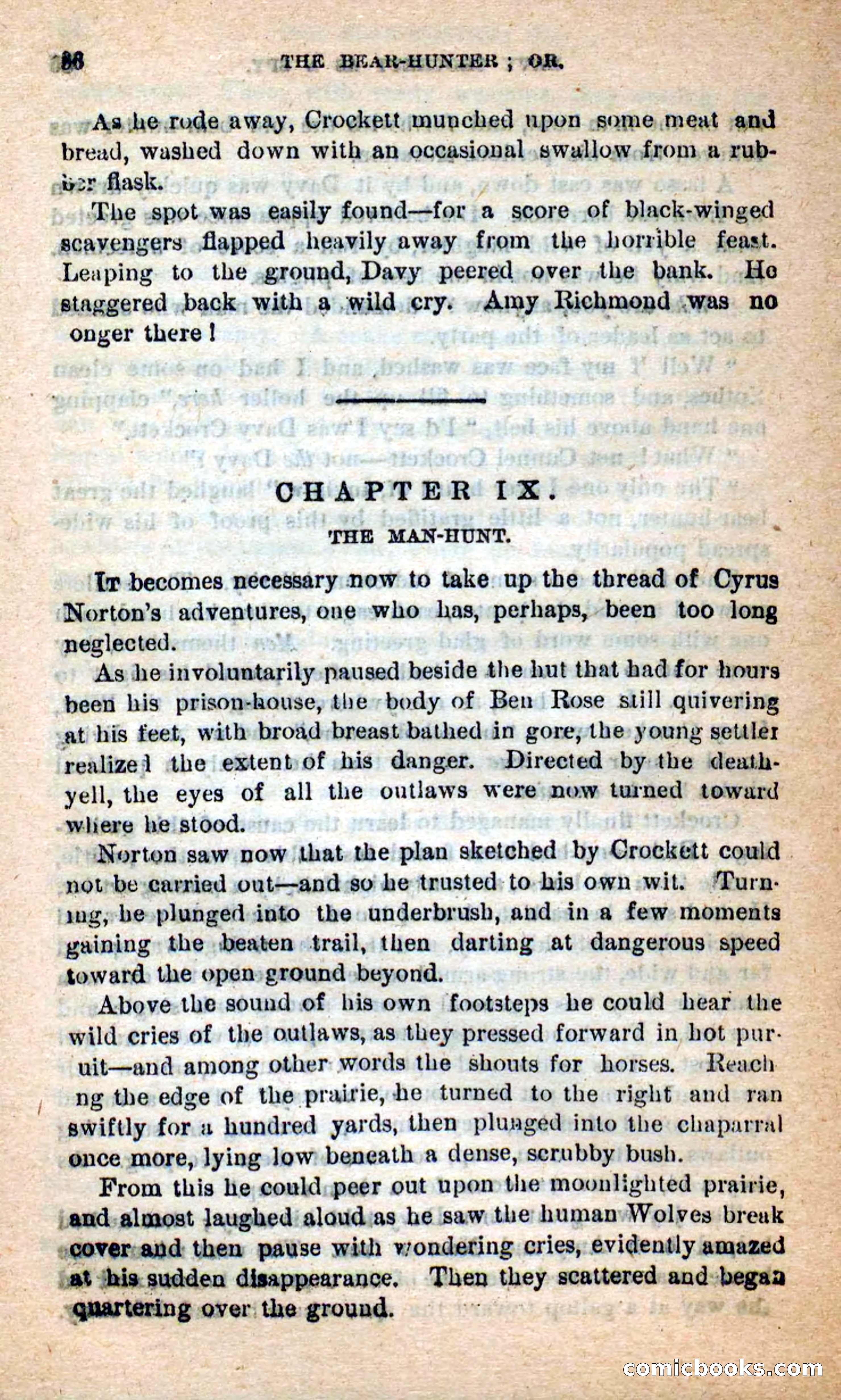 Beadle's Dime Novels: The Bear-Hunter — page 82 of 100
