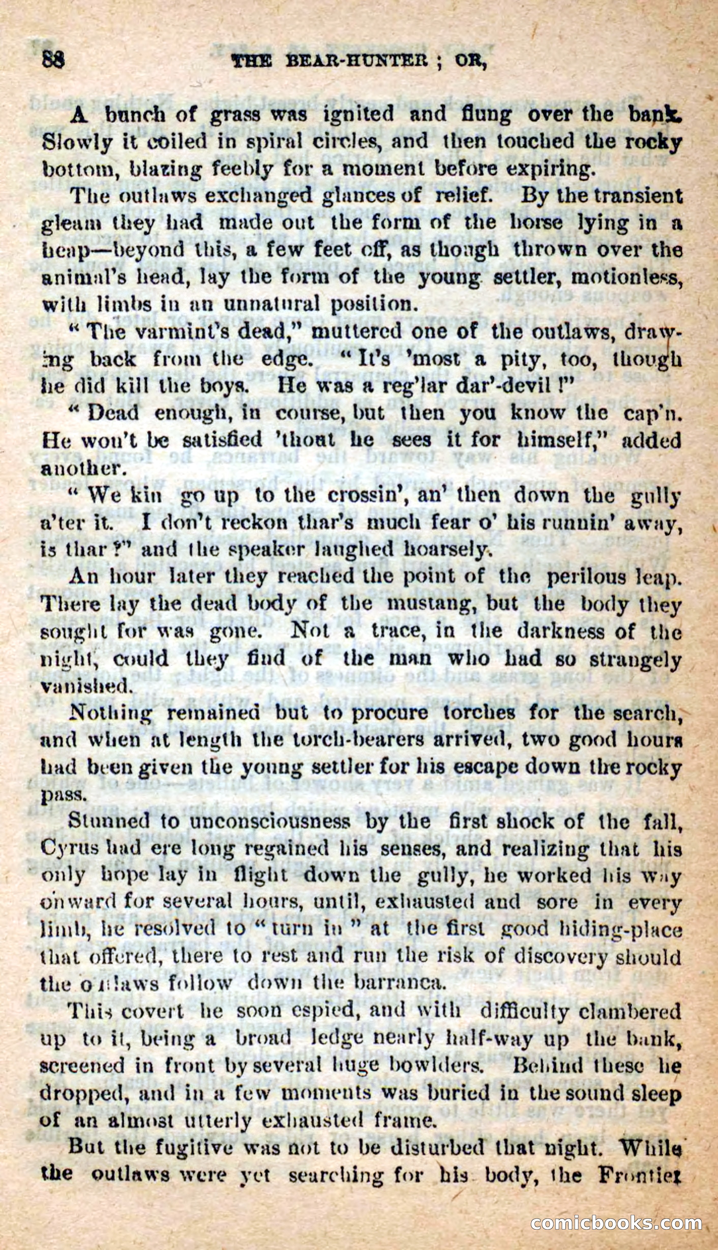 Beadle's Dime Novels: The Bear-Hunter — page 84 of 100