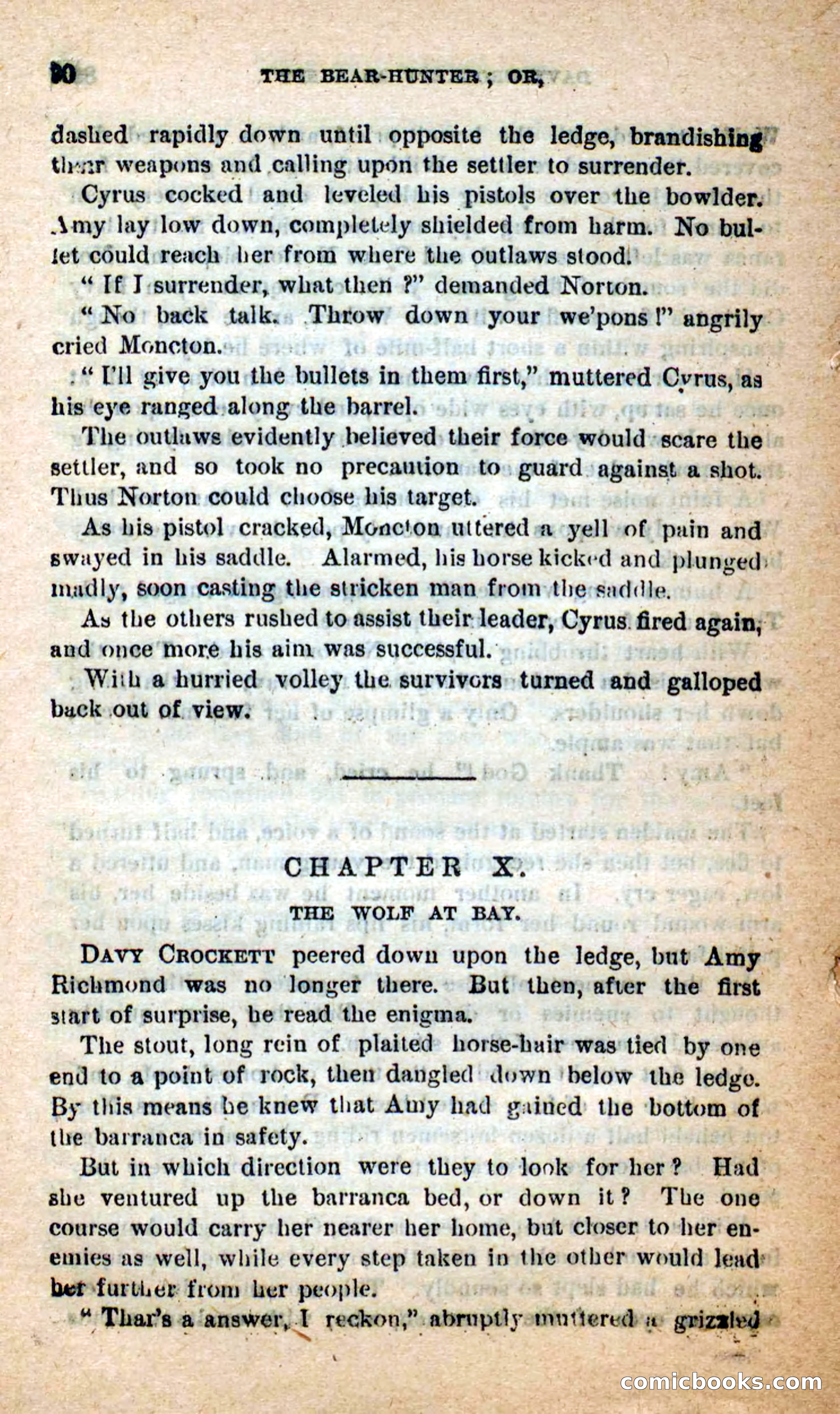 Beadle's Dime Novels: The Bear-Hunter — page 86 of 100
