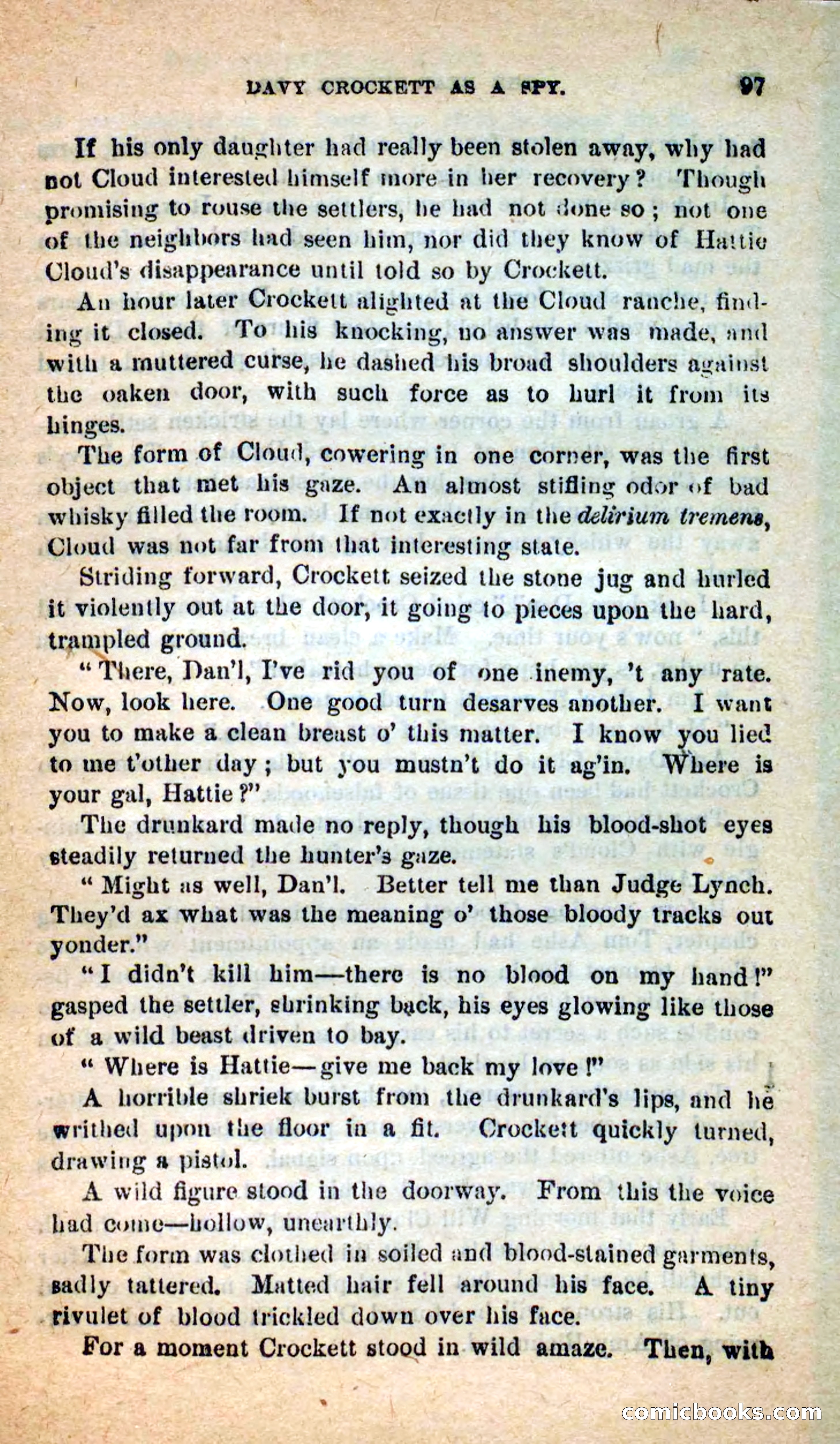 Beadle's Dime Novels: The Bear-Hunter — page 93 of 100