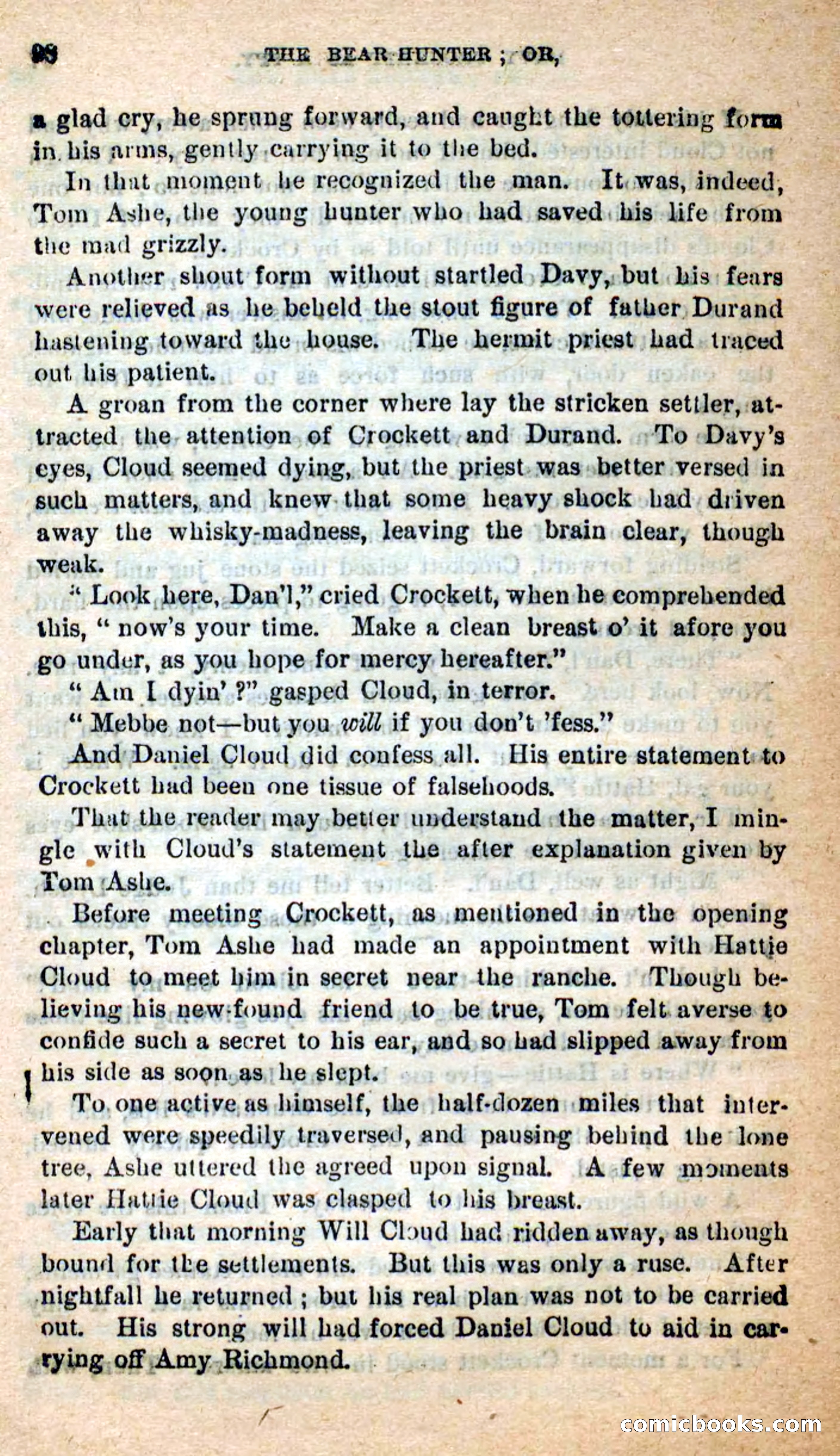 Beadle's Dime Novels: The Bear-Hunter — page 94 of 100