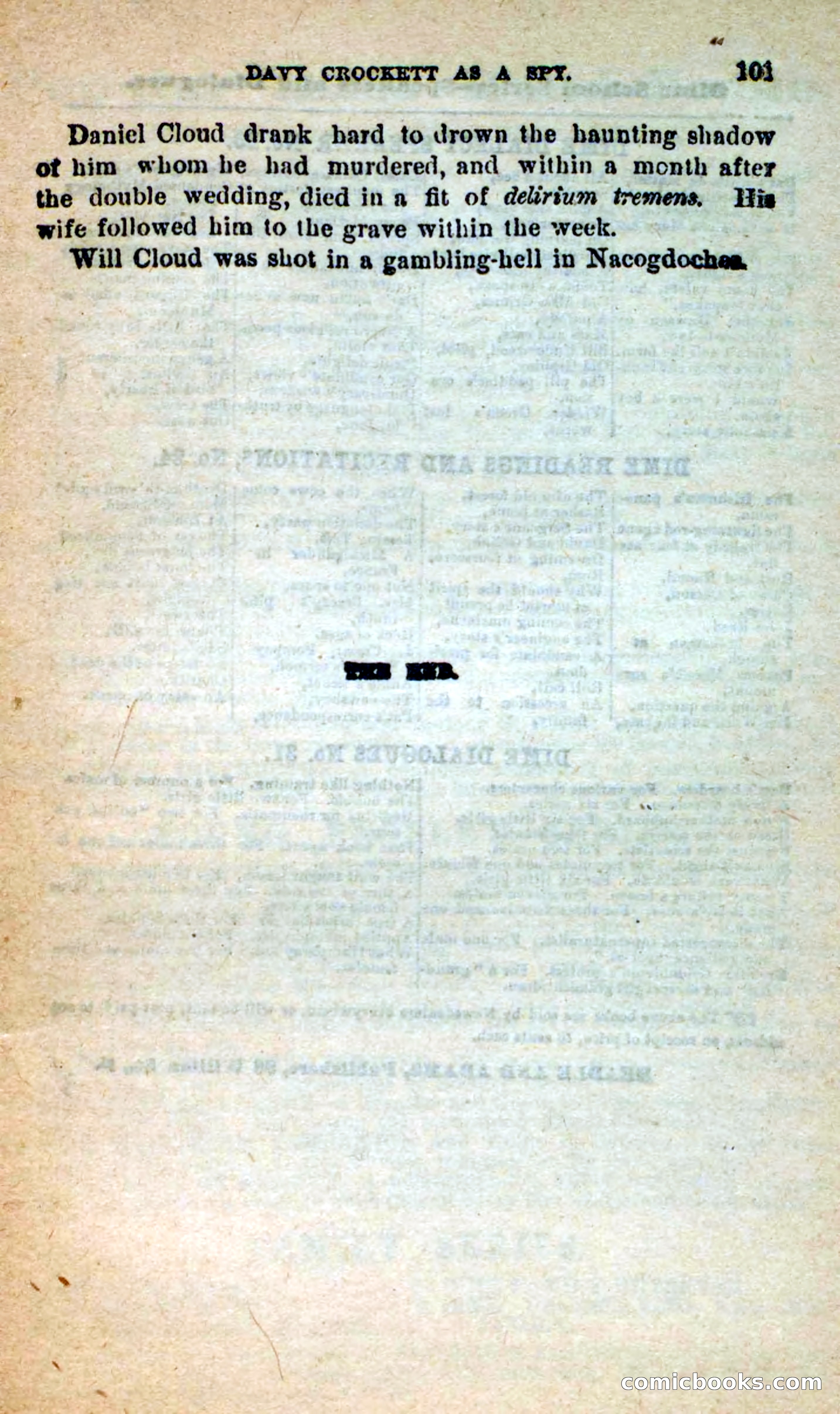 Beadle's Dime Novels: The Bear-Hunter — page 97 of 100