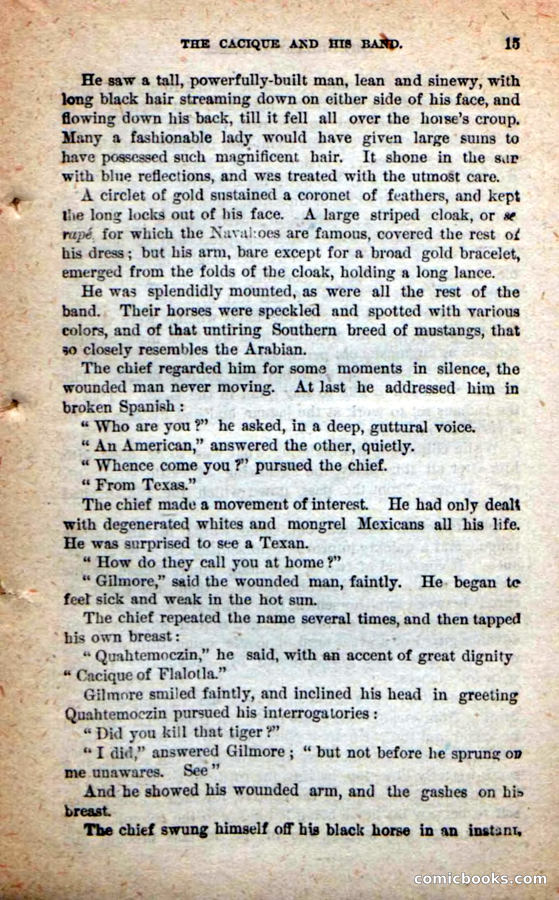 Beadle's Dime Novels: The Grizzly-Hunters — page 11 of 100