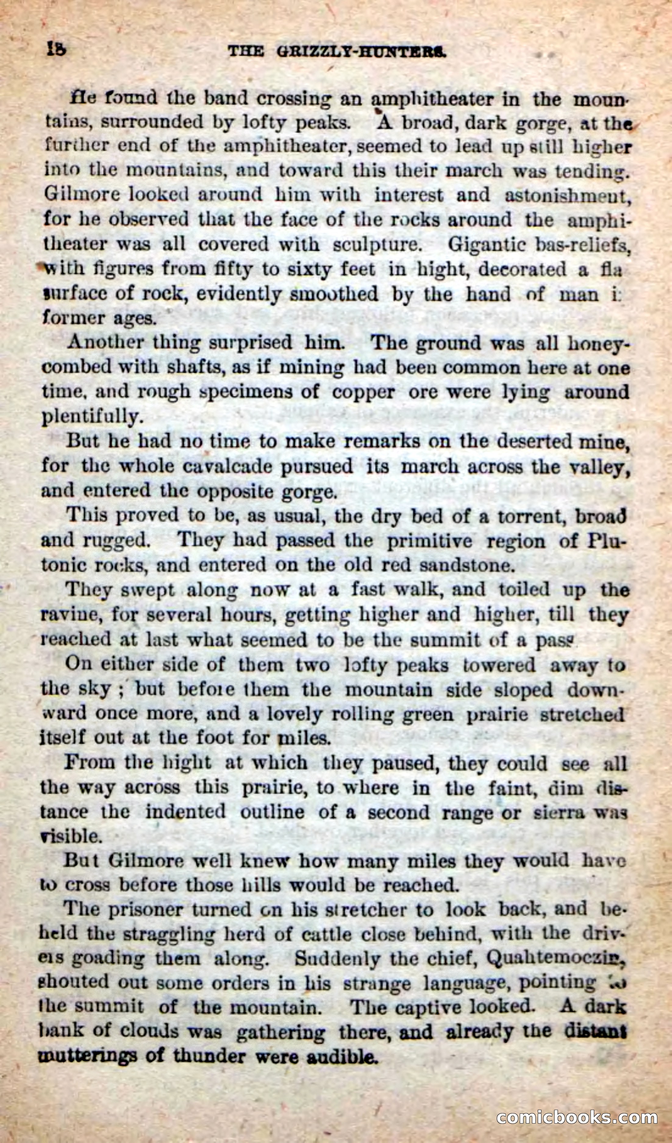 Beadle's Dime Novels: The Grizzly-Hunters — page 14 of 100