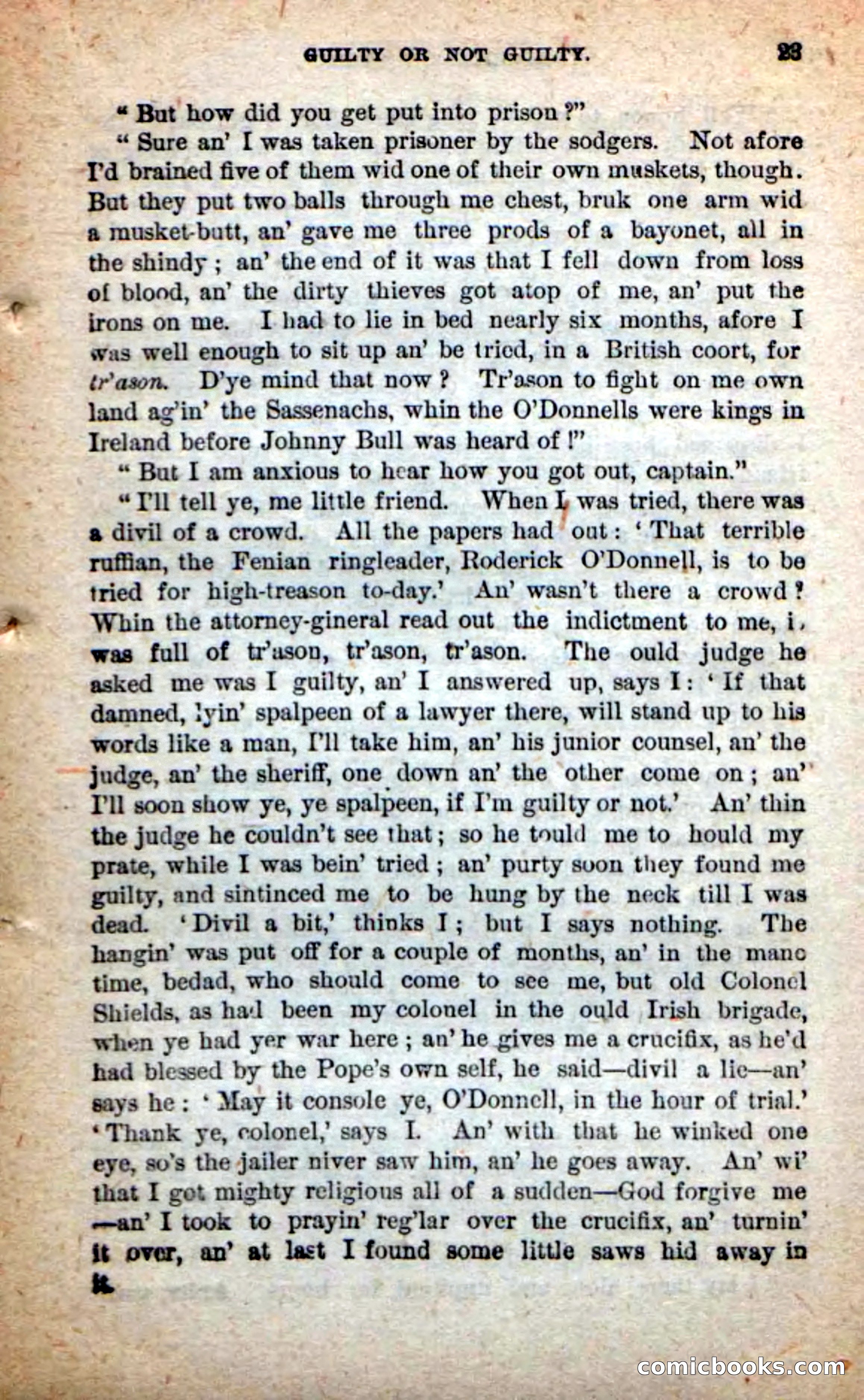 Beadle's Dime Novels: The Grizzly-Hunters — page 19 of 100