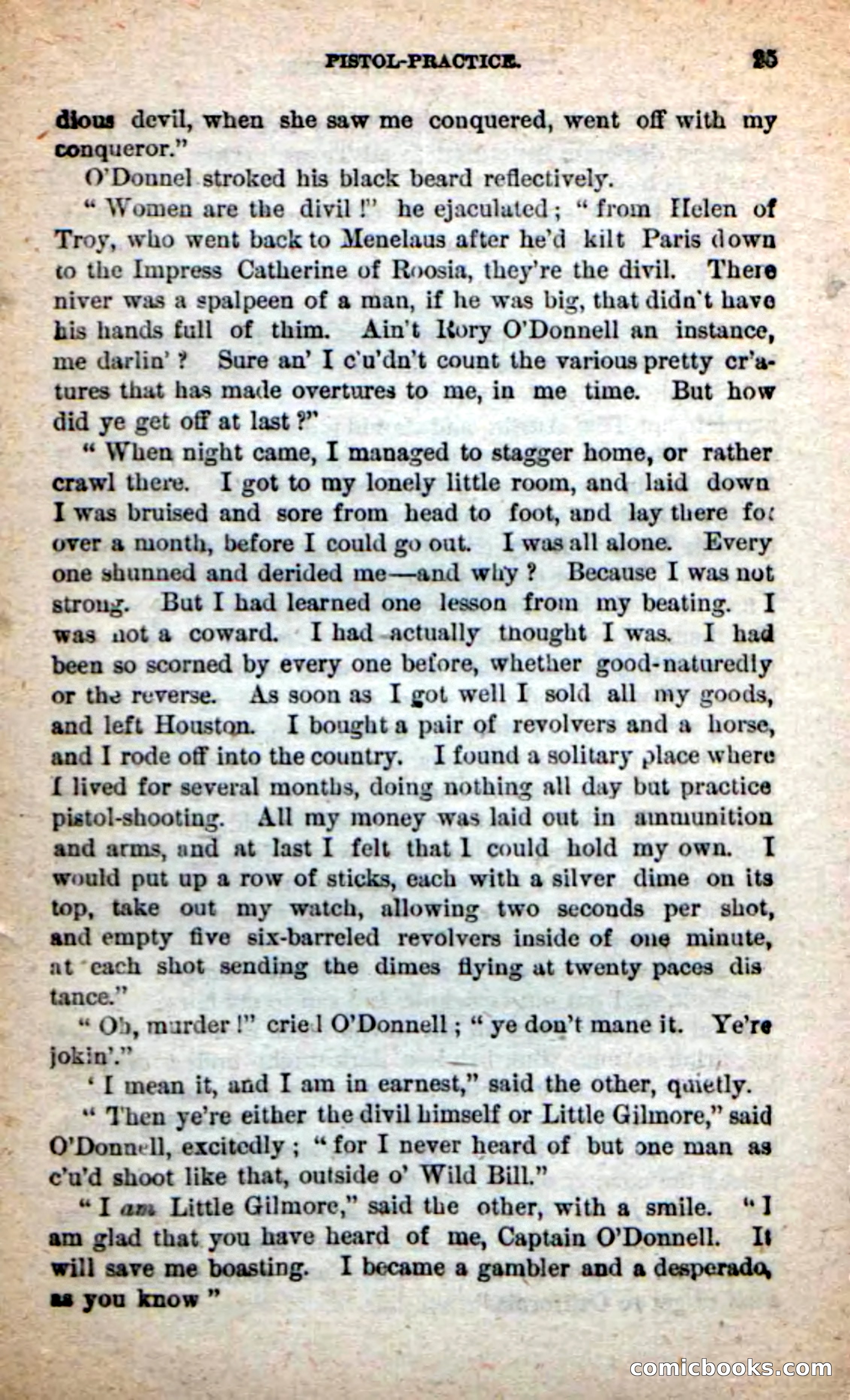 Beadle's Dime Novels: The Grizzly-Hunters — page 21 of 100