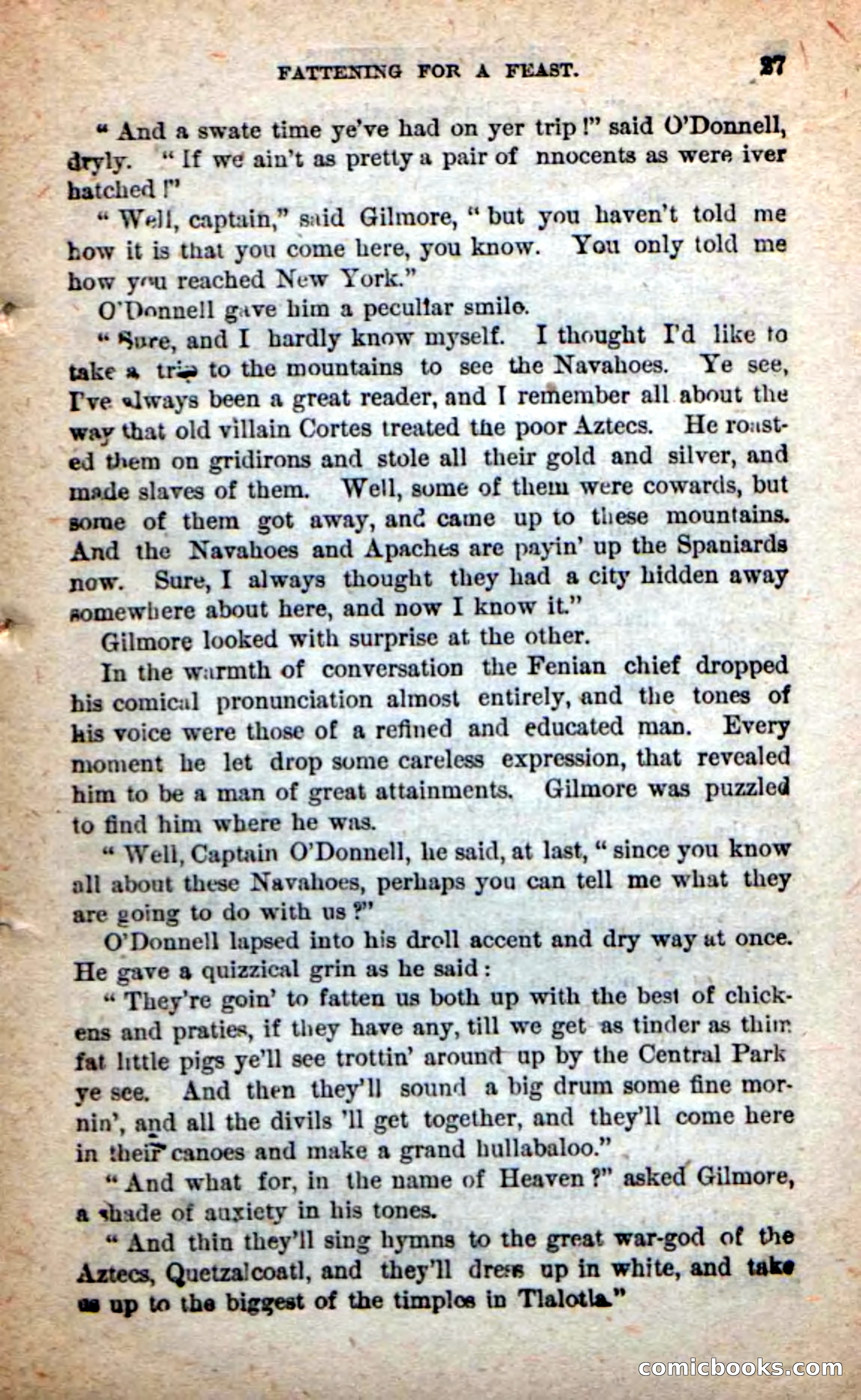 Beadle's Dime Novels: The Grizzly-Hunters — page 23 of 100