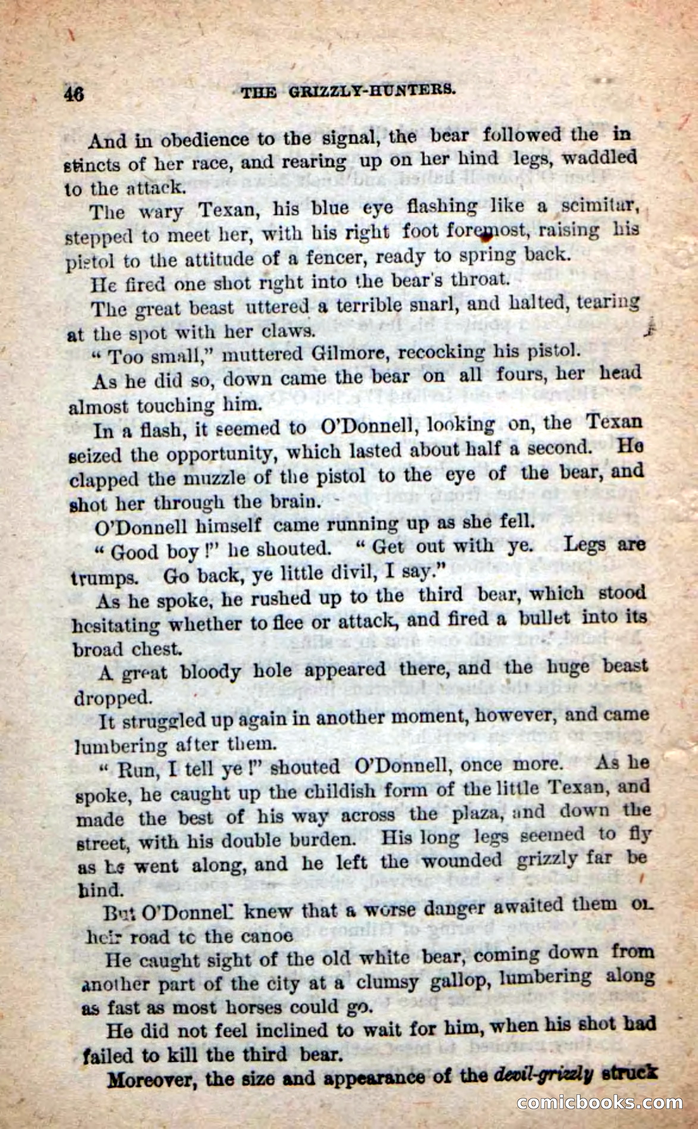 Beadle's Dime Novels: The Grizzly-Hunters — page 42 of 100