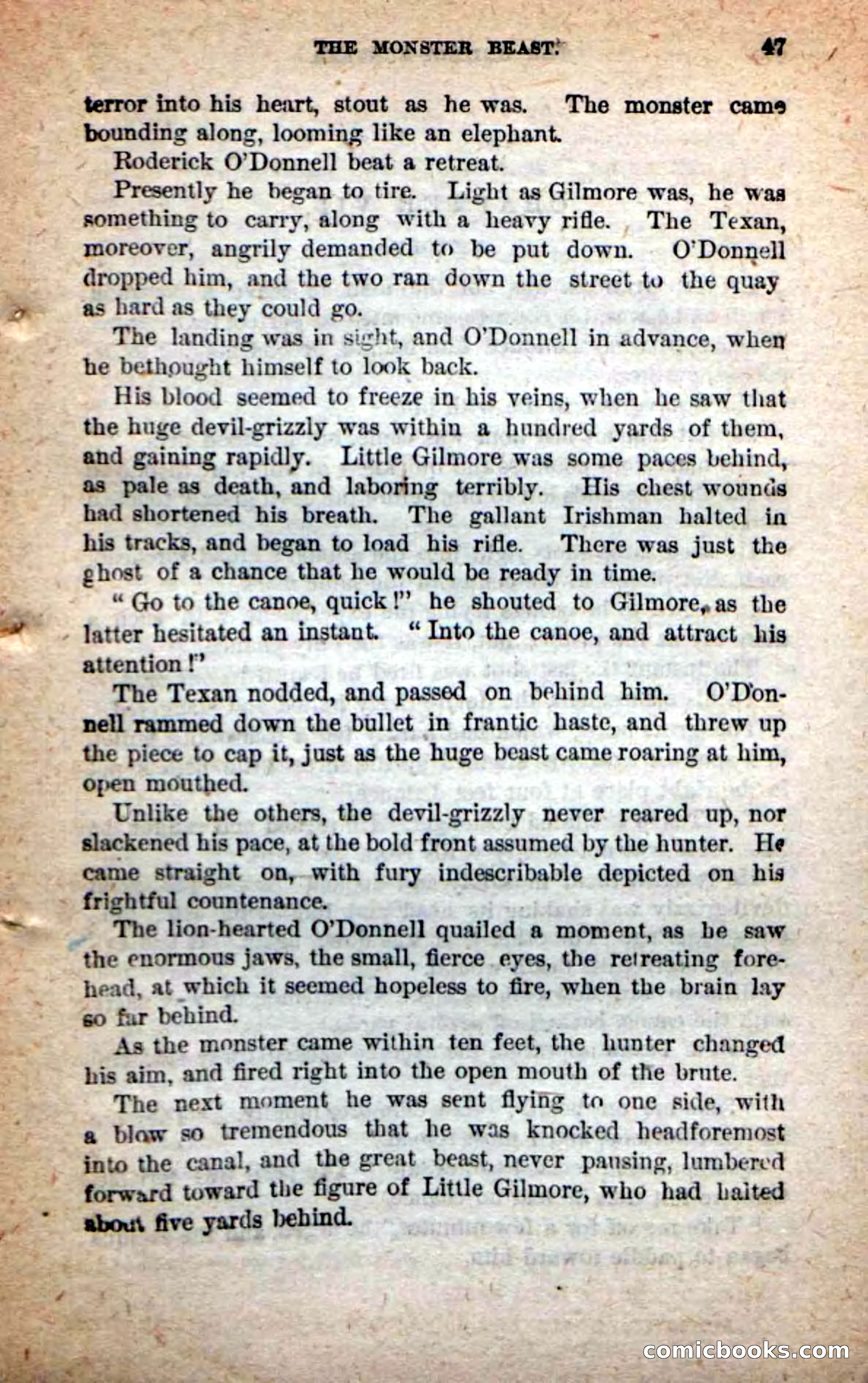 Beadle's Dime Novels: The Grizzly-Hunters — page 43 of 100