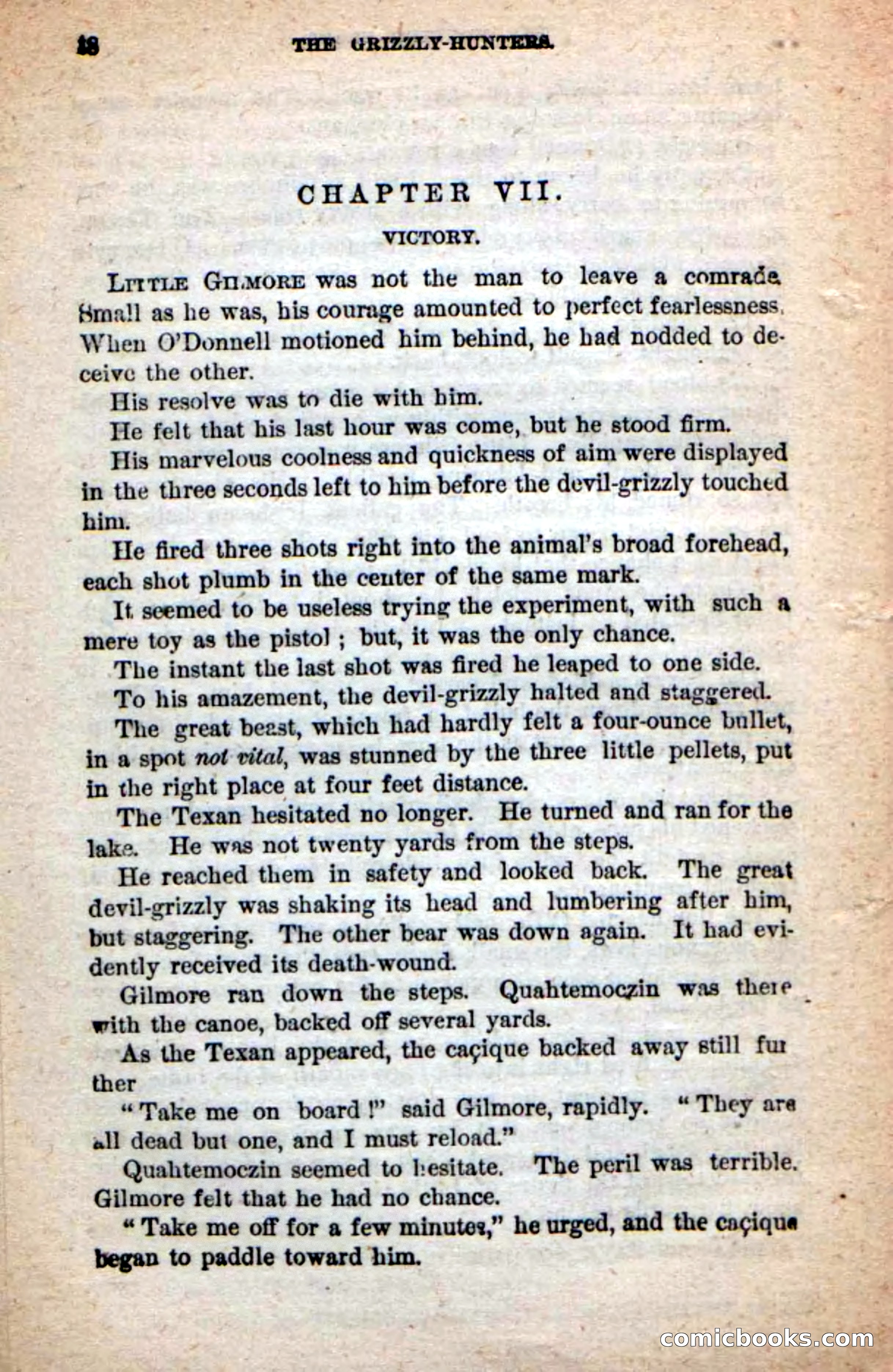 Beadle's Dime Novels: The Grizzly-Hunters — page 44 of 100