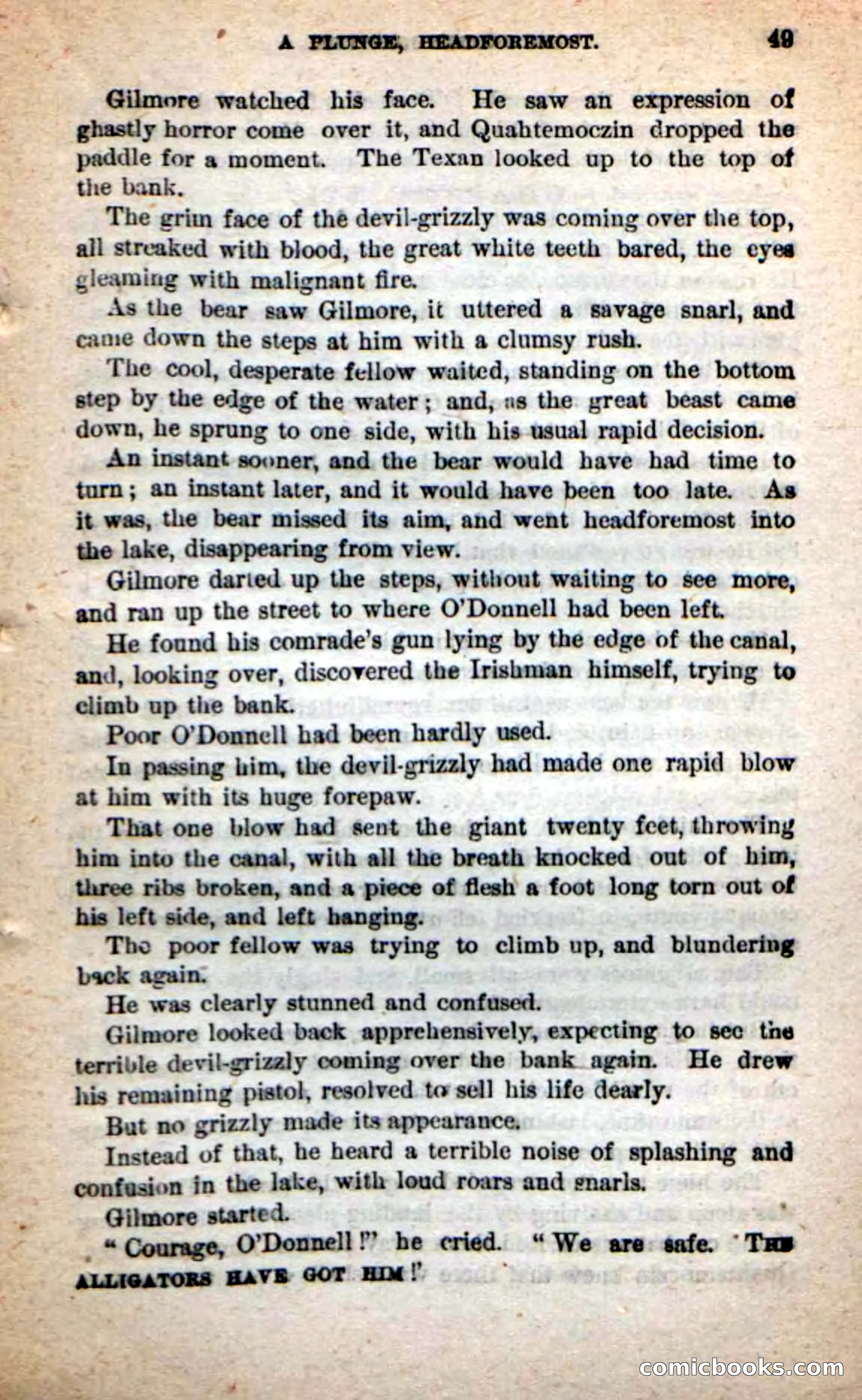 Beadle's Dime Novels: The Grizzly-Hunters — page 45 of 100