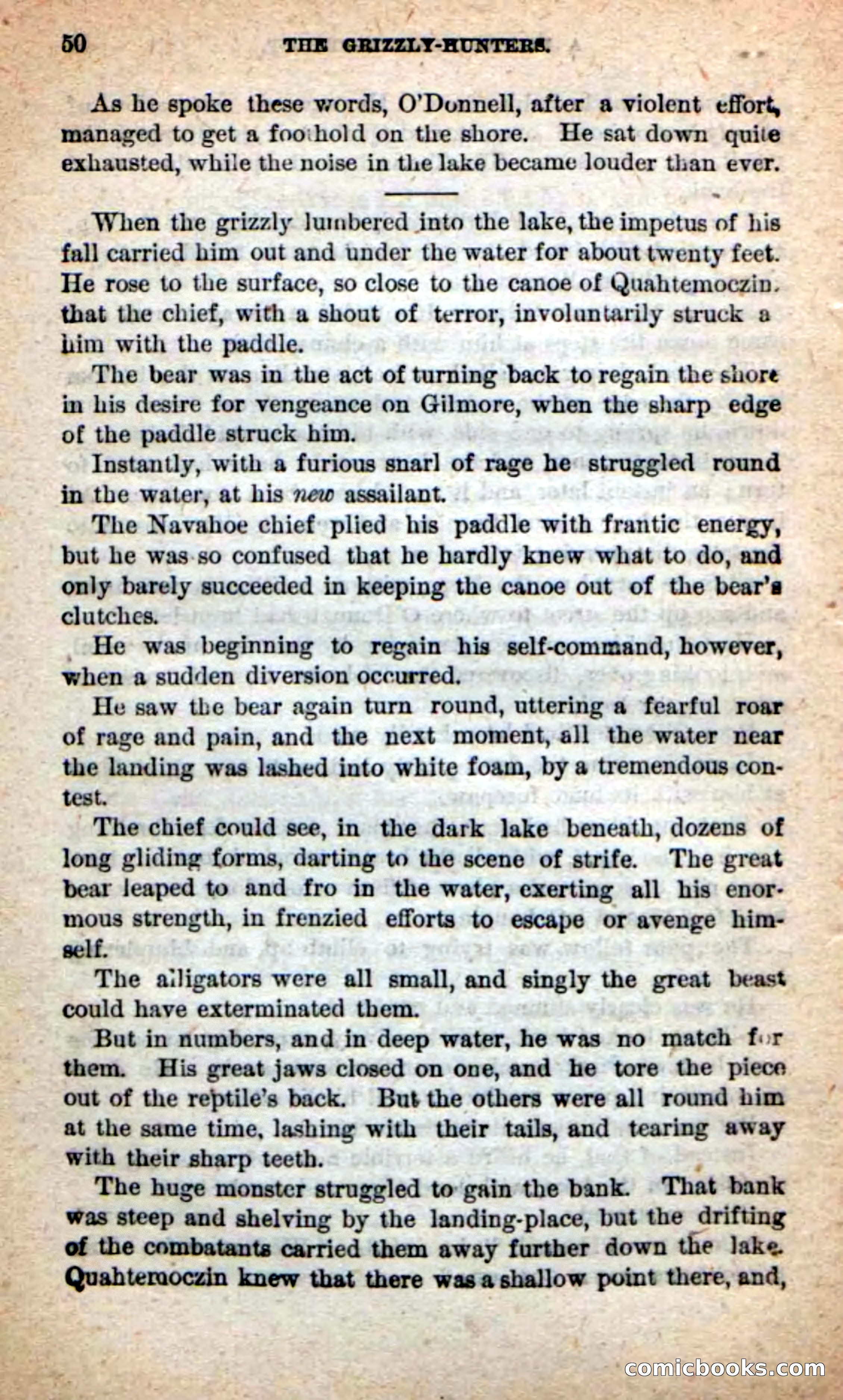 Beadle's Dime Novels: The Grizzly-Hunters — page 46 of 100