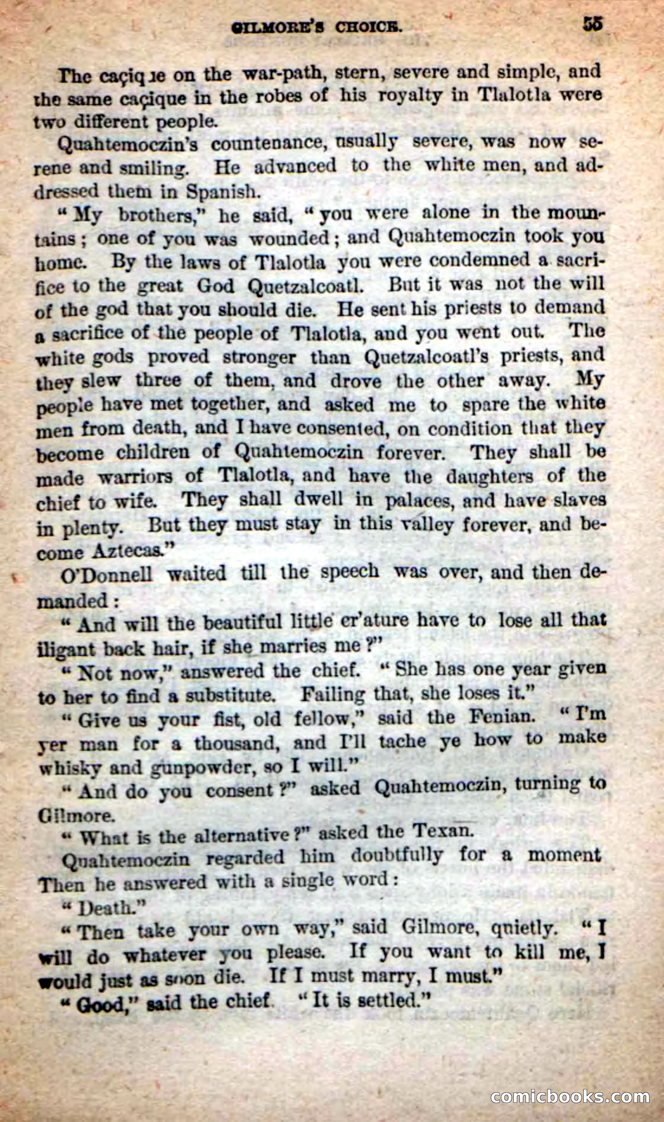 Beadle's Dime Novels: The Grizzly-Hunters — page 51 of 100