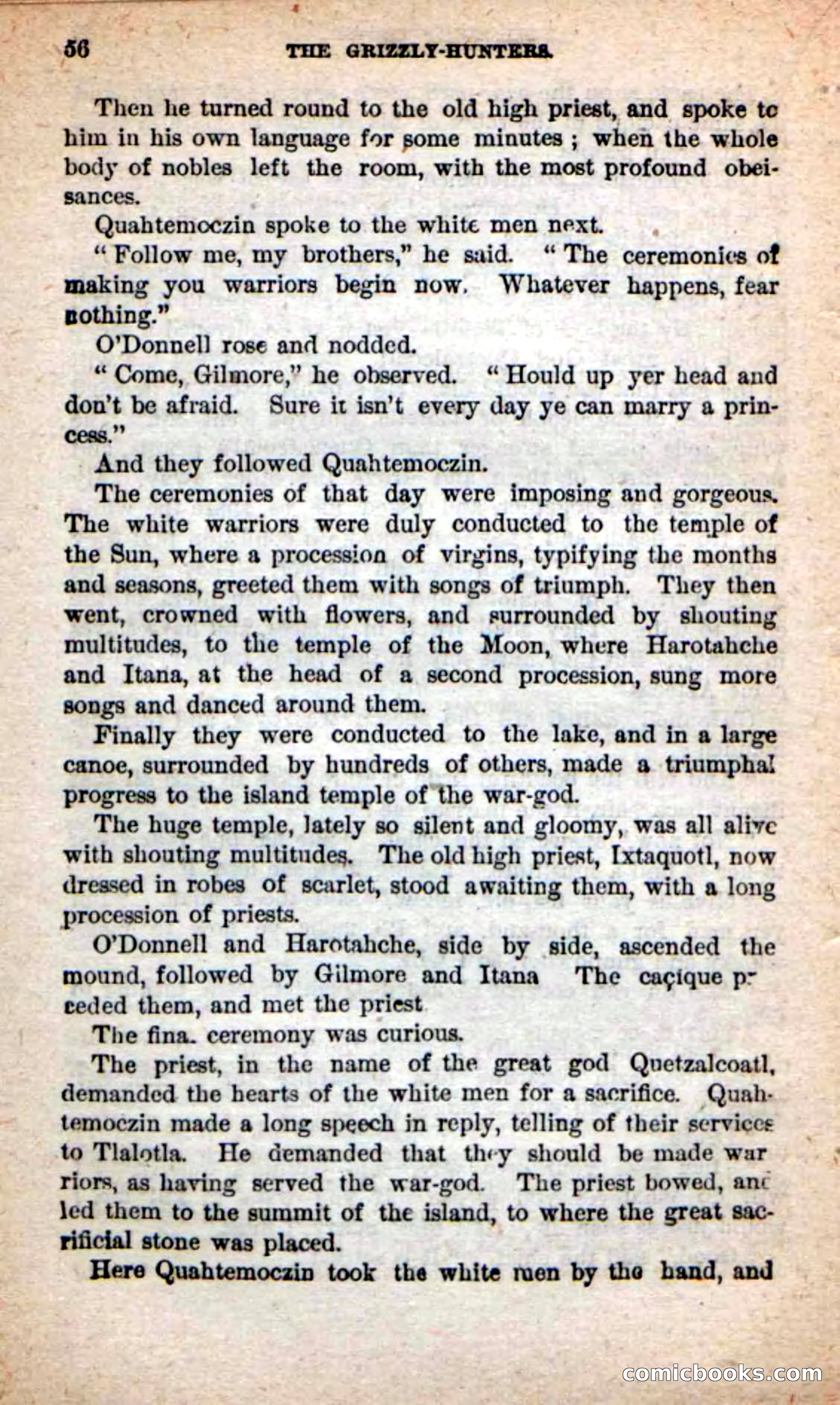 Beadle's Dime Novels: The Grizzly-Hunters — page 52 of 100