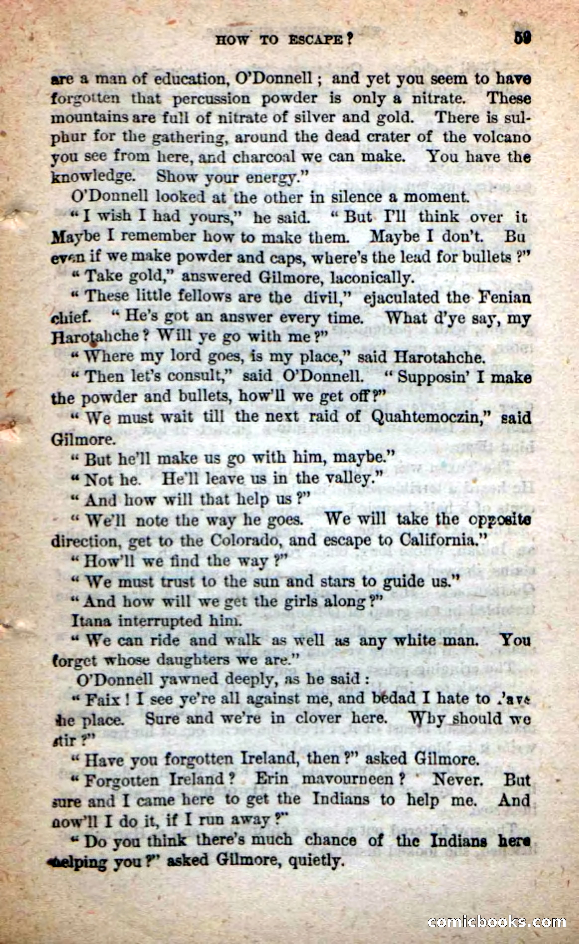 Beadle's Dime Novels: The Grizzly-Hunters — page 55 of 100