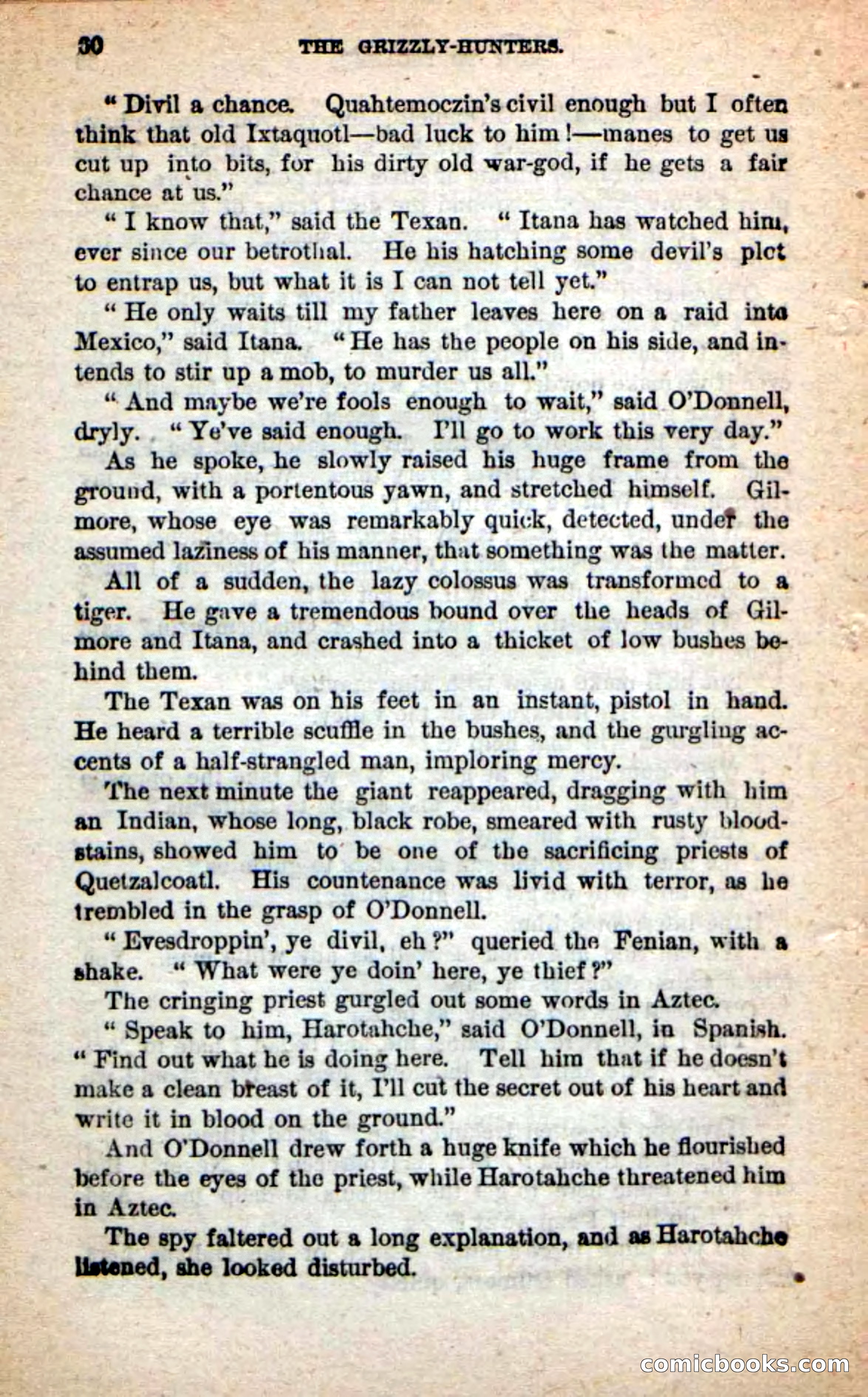 Beadle's Dime Novels: The Grizzly-Hunters — page 56 of 100