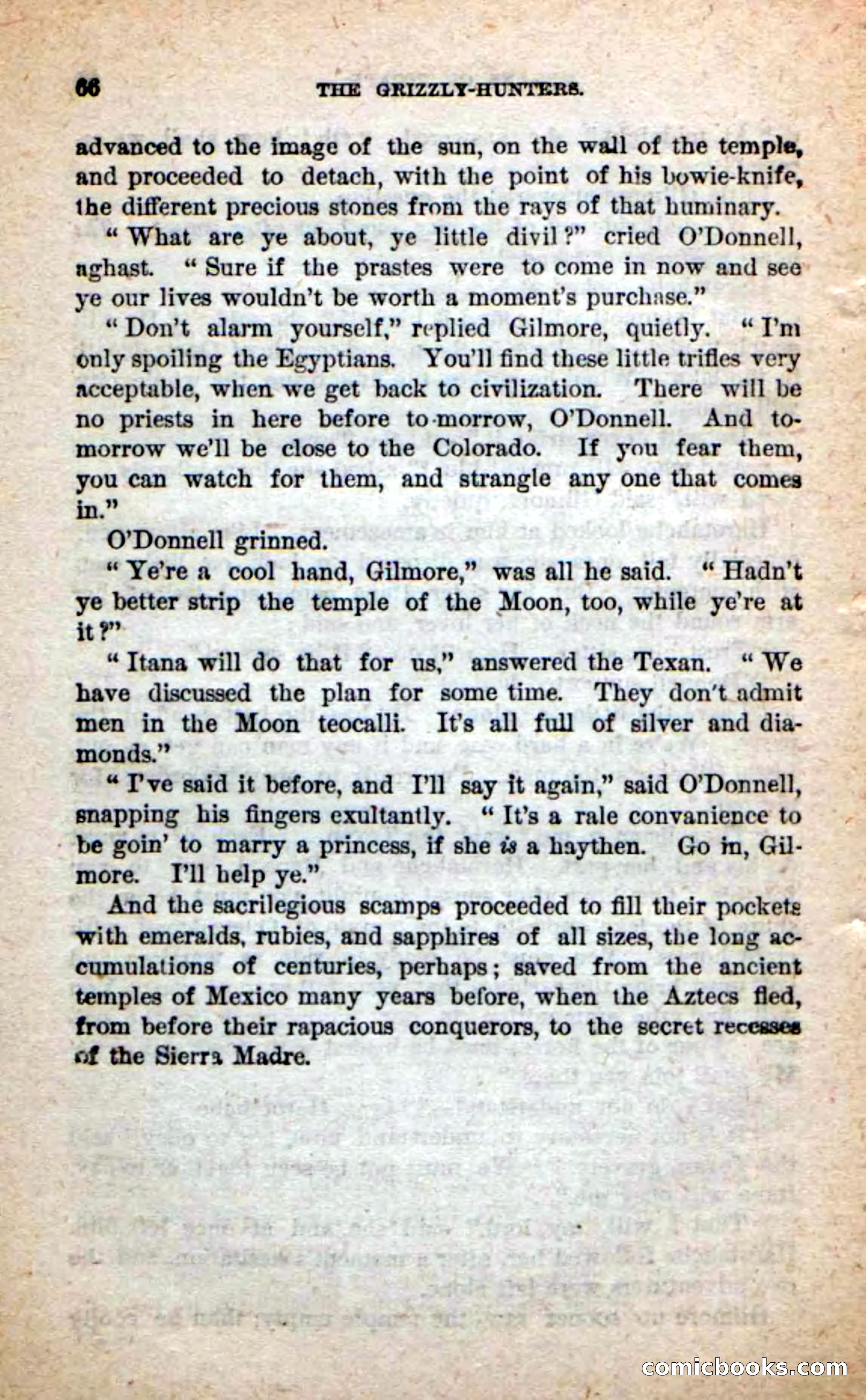 Beadle's Dime Novels: The Grizzly-Hunters — page 62 of 100