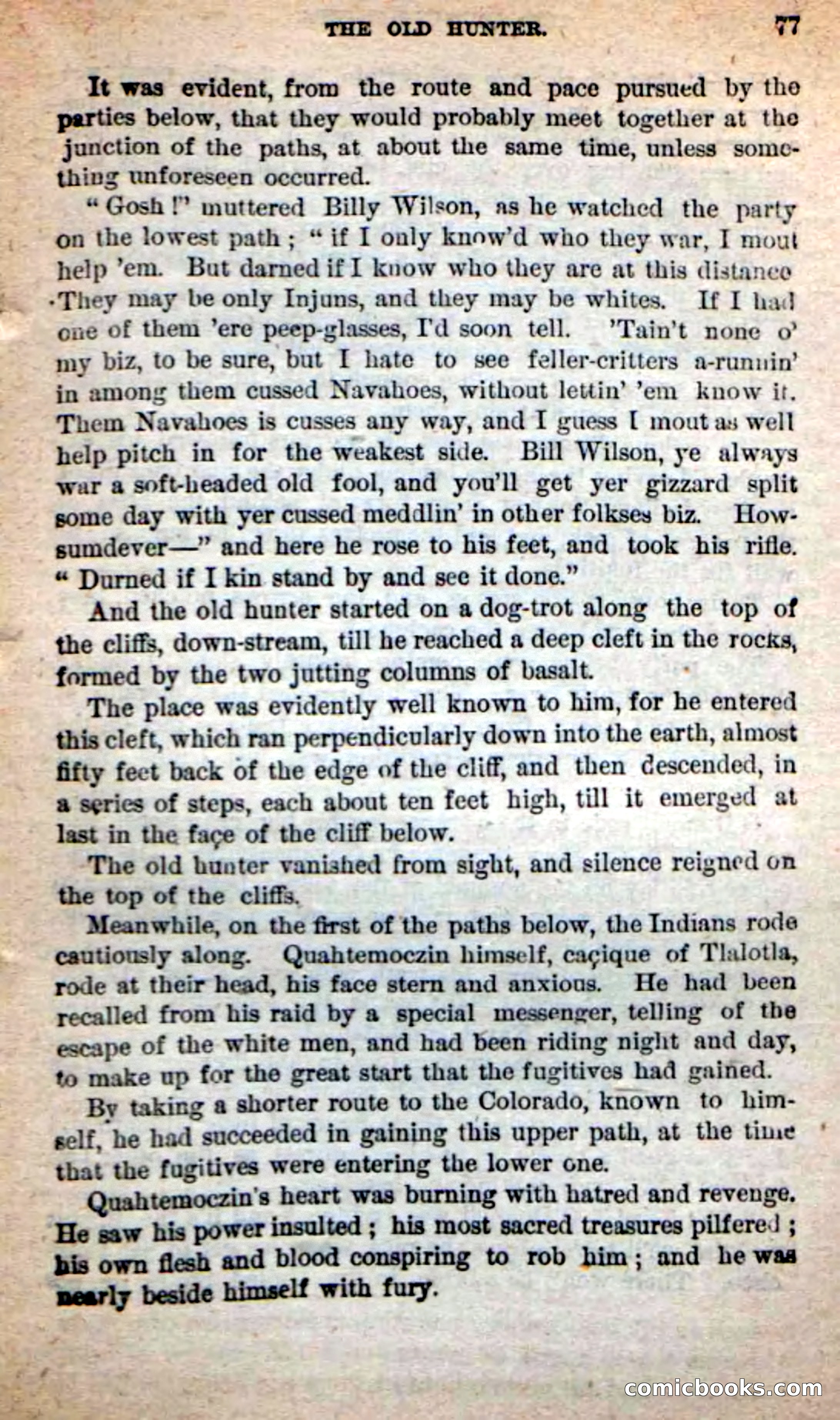 Beadle's Dime Novels: The Grizzly-Hunters — page 73 of 100