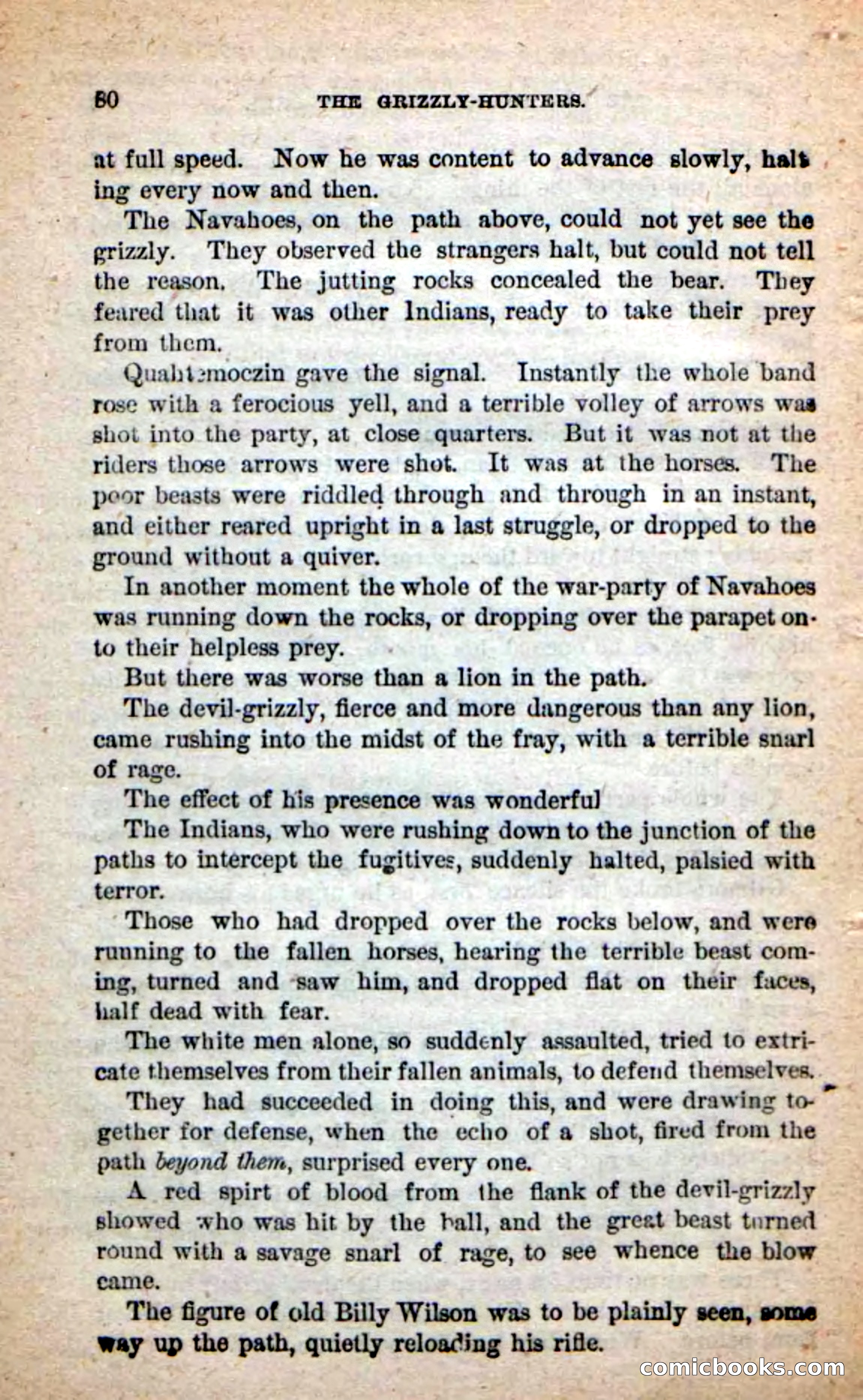 Beadle's Dime Novels: The Grizzly-Hunters — page 76 of 100