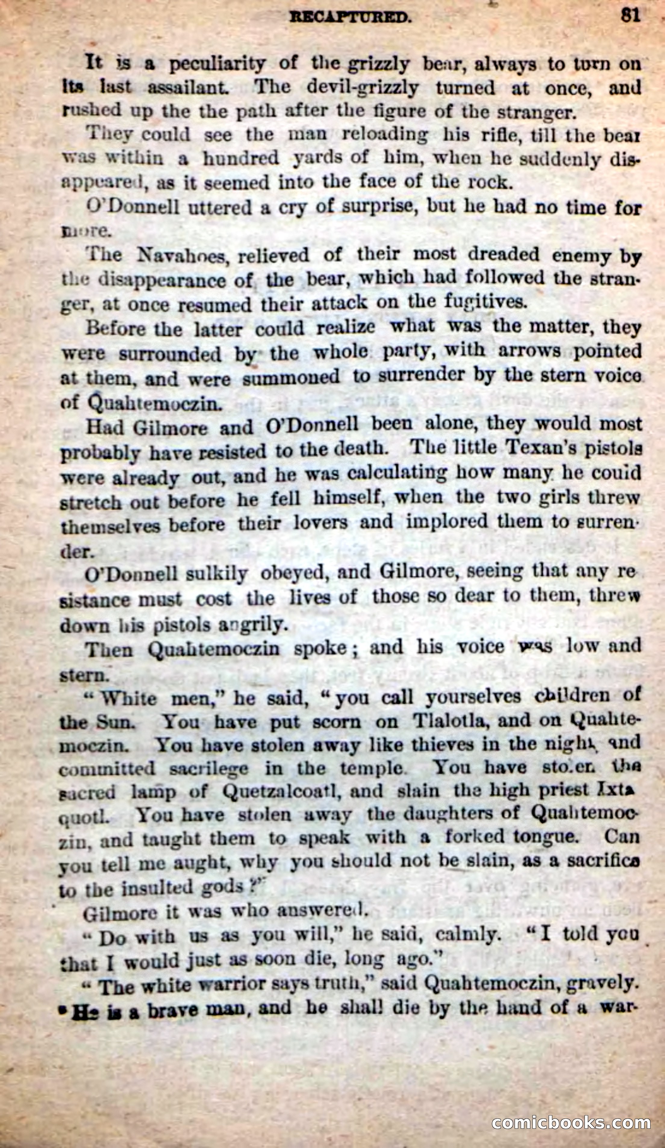 Beadle's Dime Novels: The Grizzly-Hunters — page 77 of 100