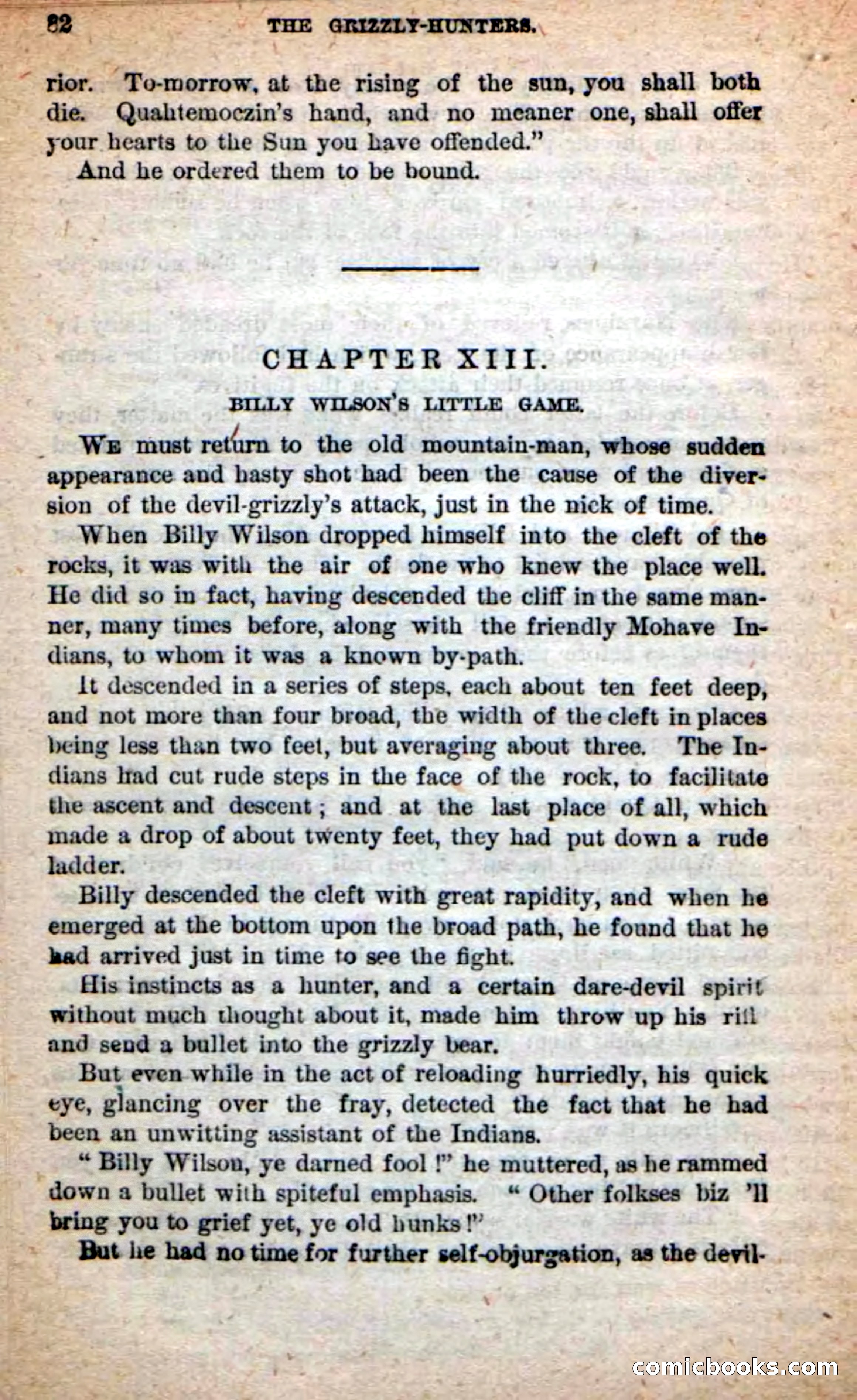 Beadle's Dime Novels: The Grizzly-Hunters — page 78 of 100
