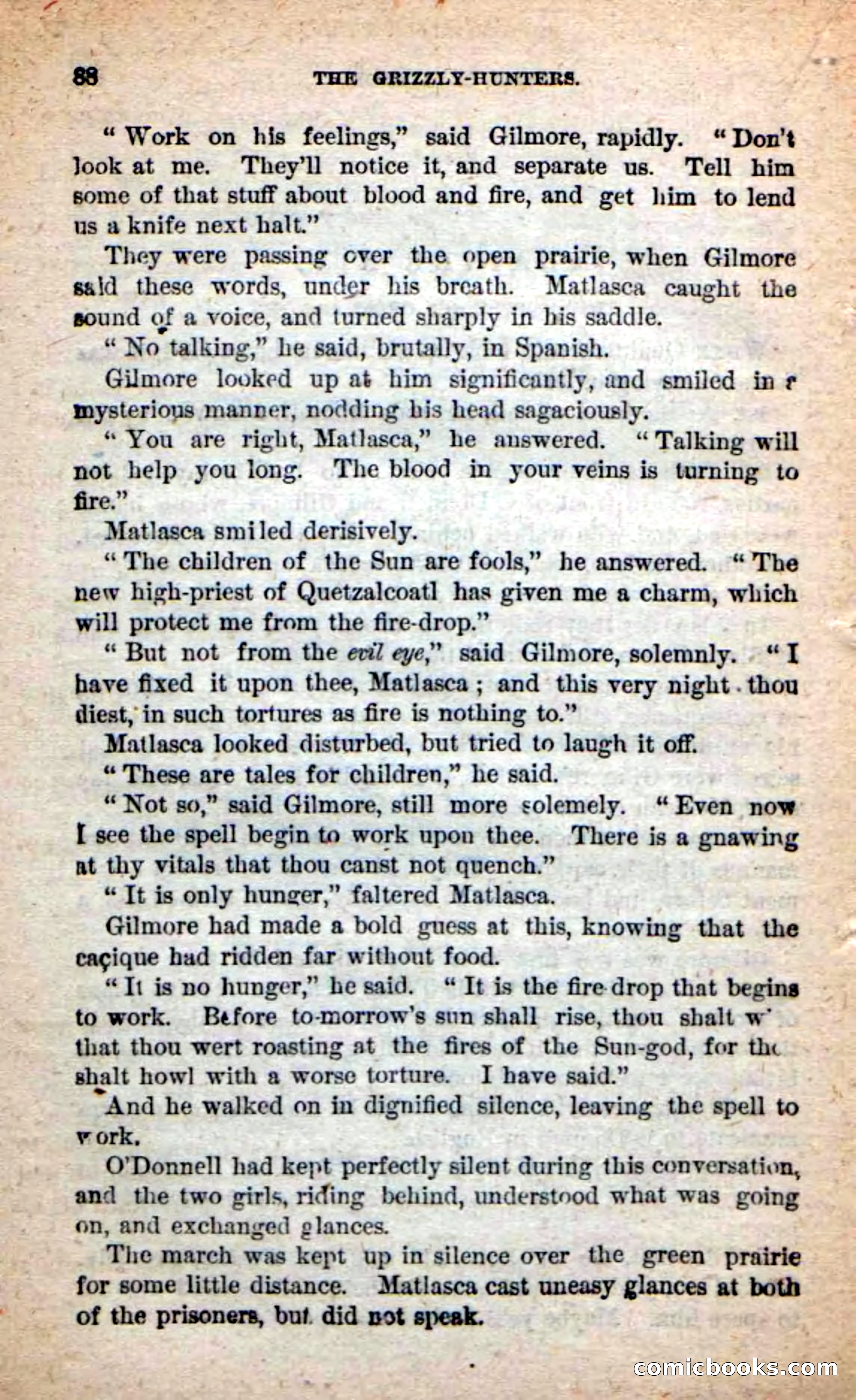 Beadle's Dime Novels: The Grizzly-Hunters — page 84 of 100