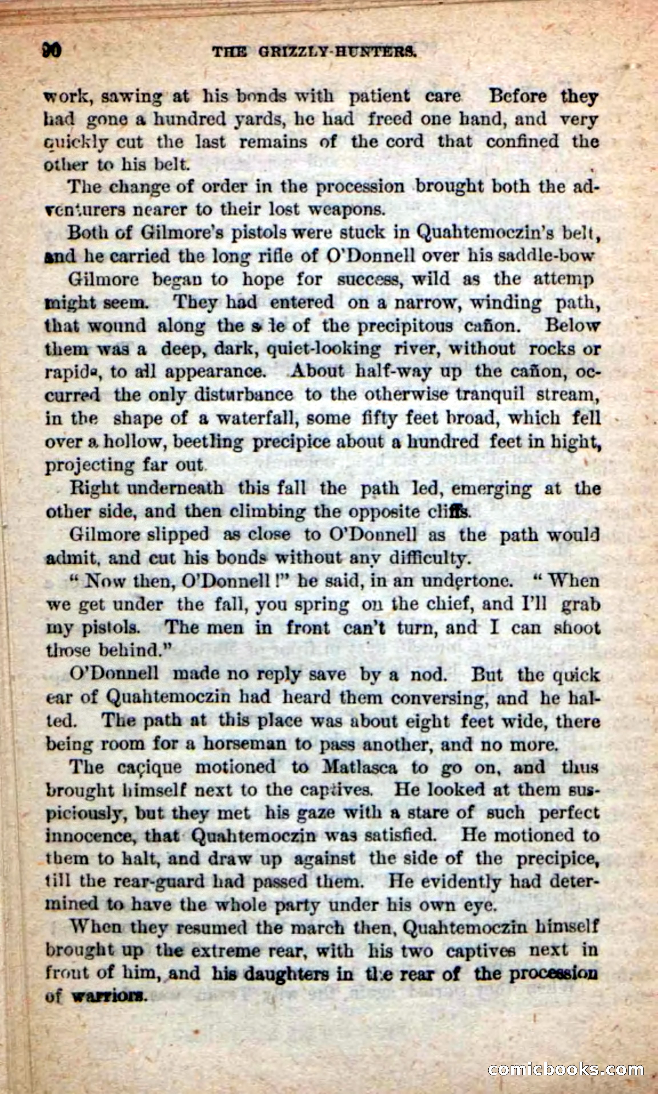 Beadle's Dime Novels: The Grizzly-Hunters — page 86 of 100