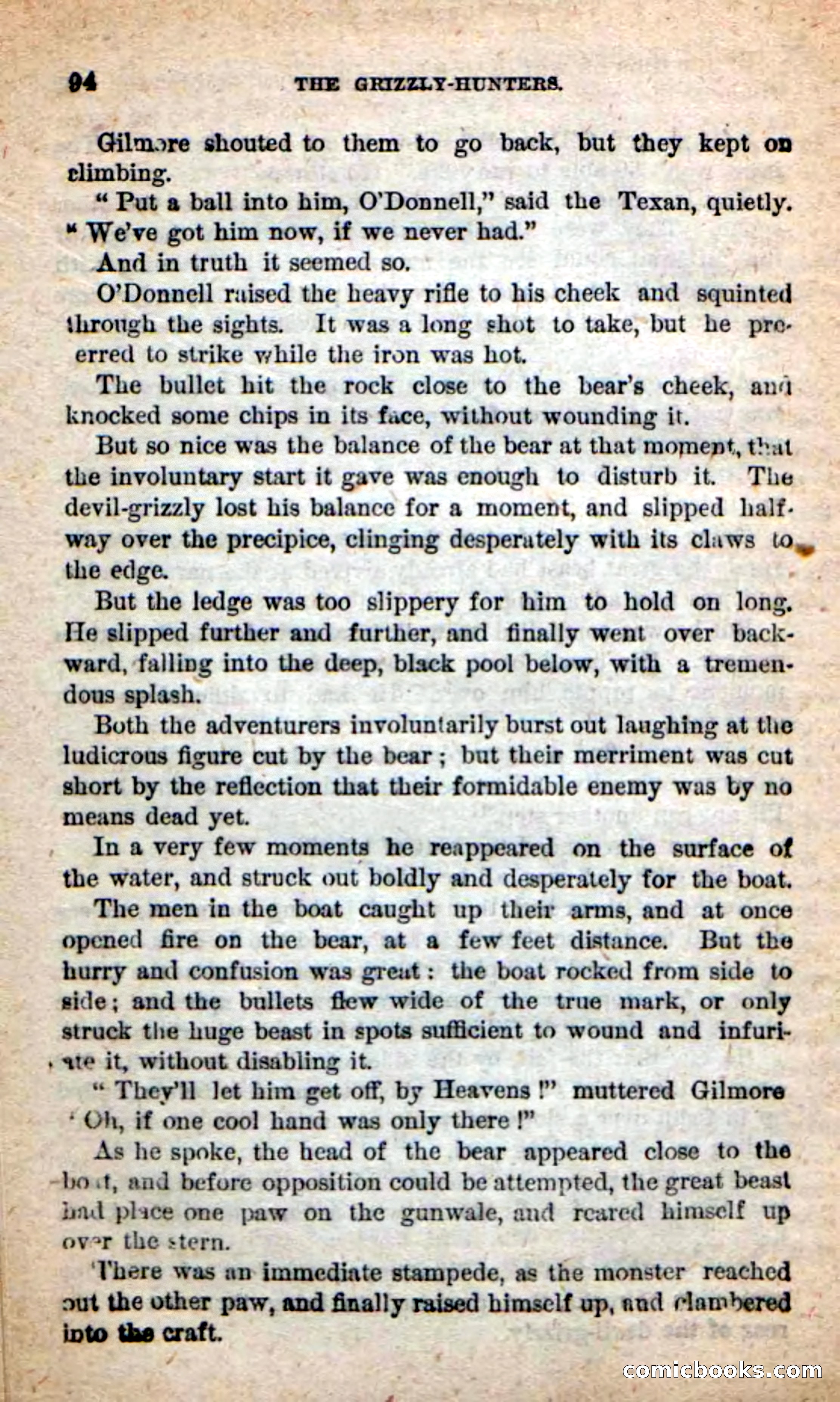 Beadle's Dime Novels: The Grizzly-Hunters — page 90 of 100