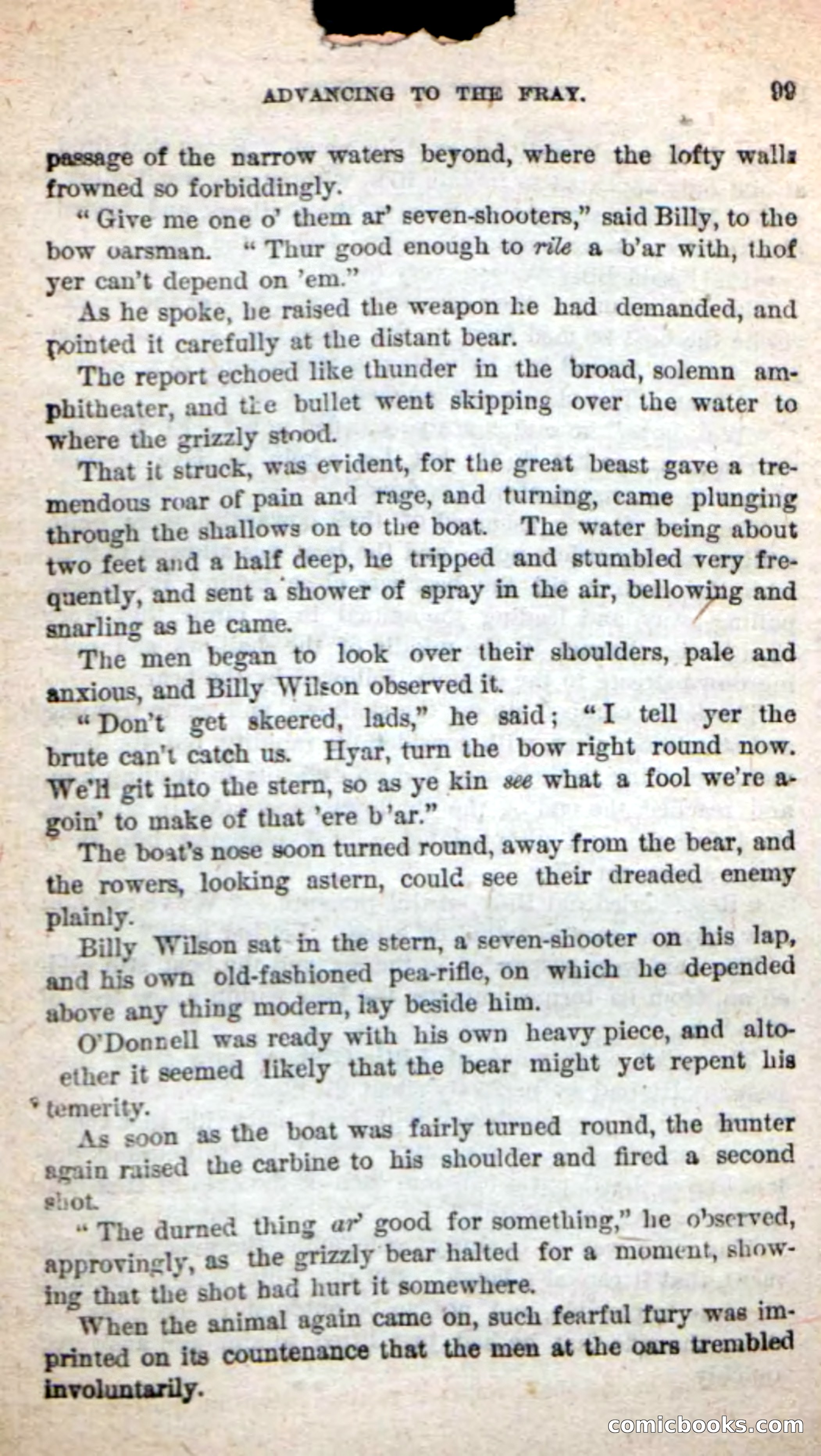 Beadle's Dime Novels: The Grizzly-Hunters — page 95 of 100