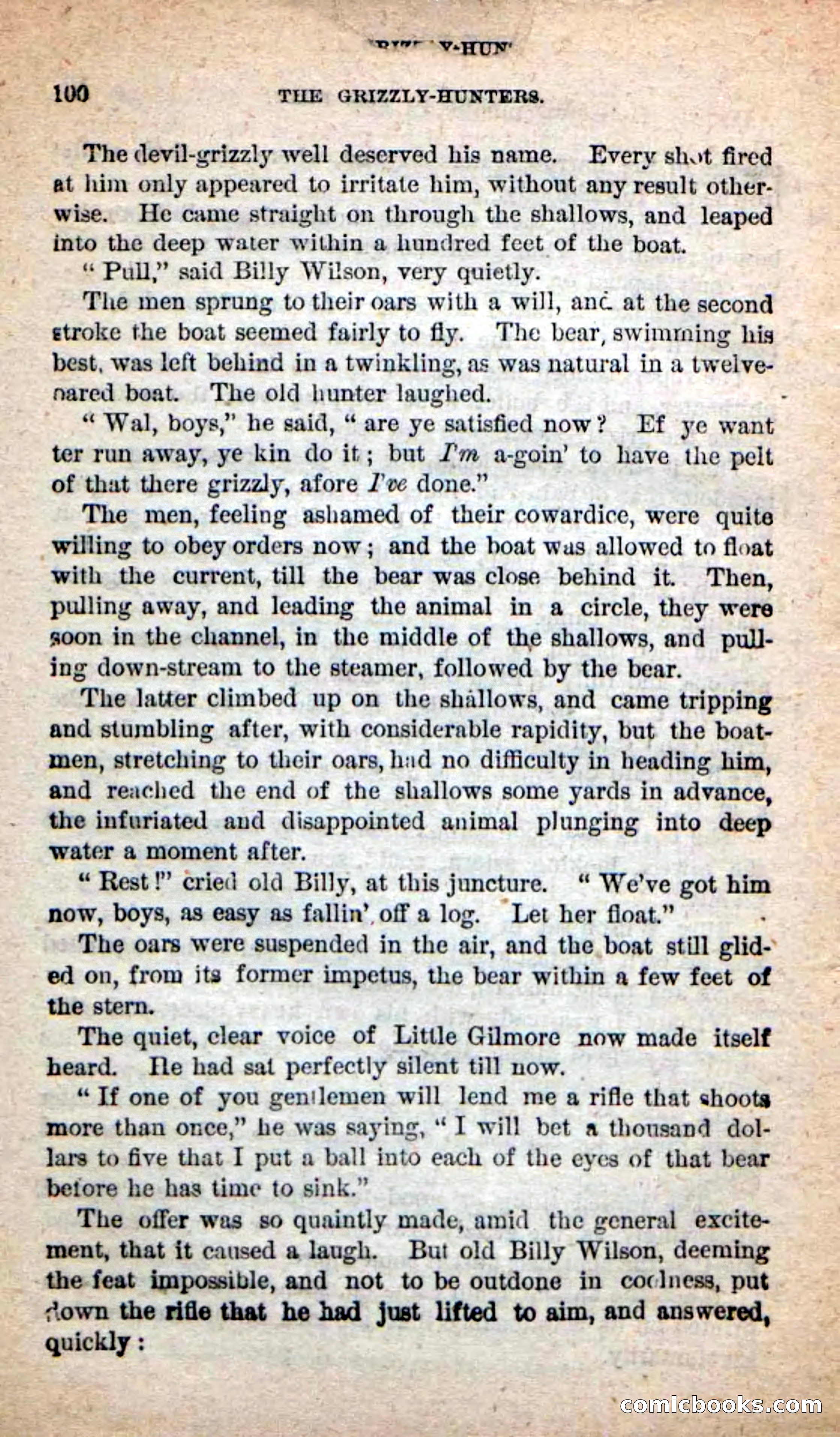 Beadle's Dime Novels: The Grizzly-Hunters — page 96 of 100